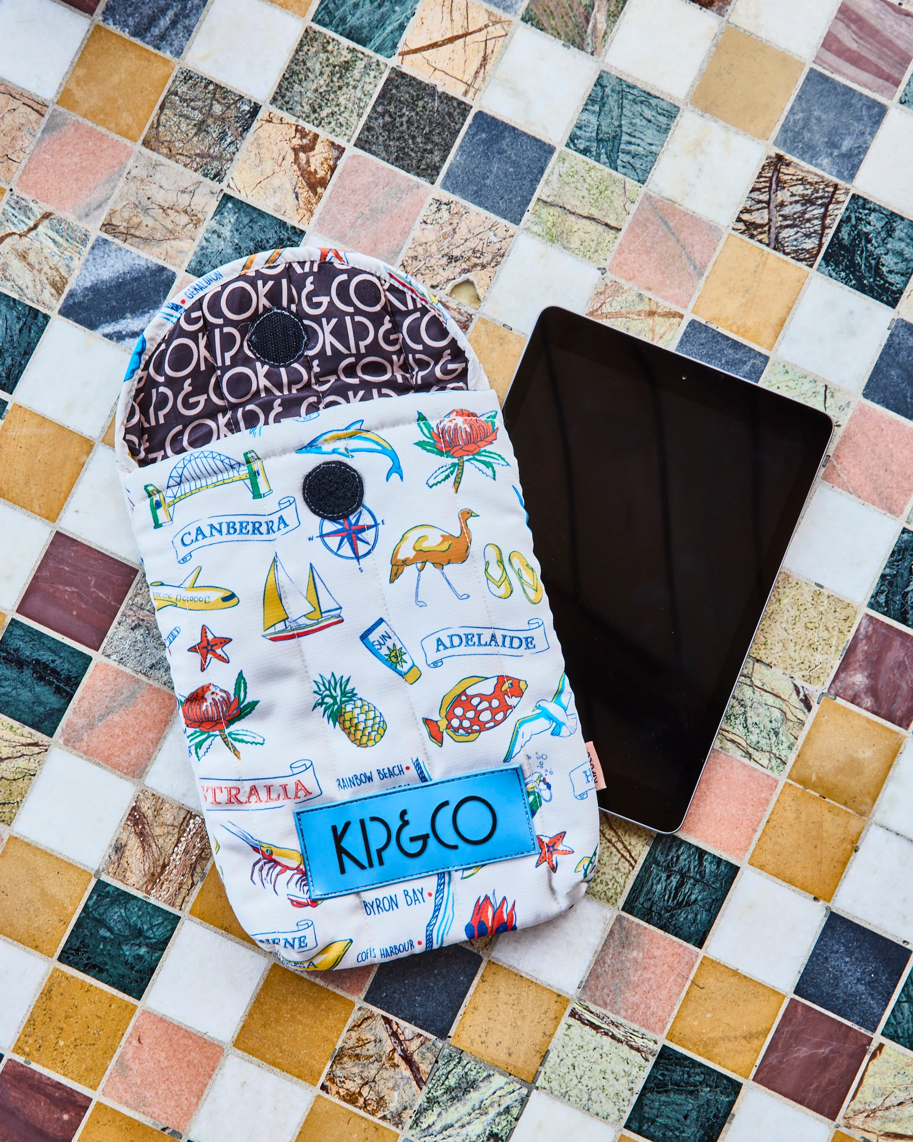 Aussie Road Trip iPad Pouch - Image 2