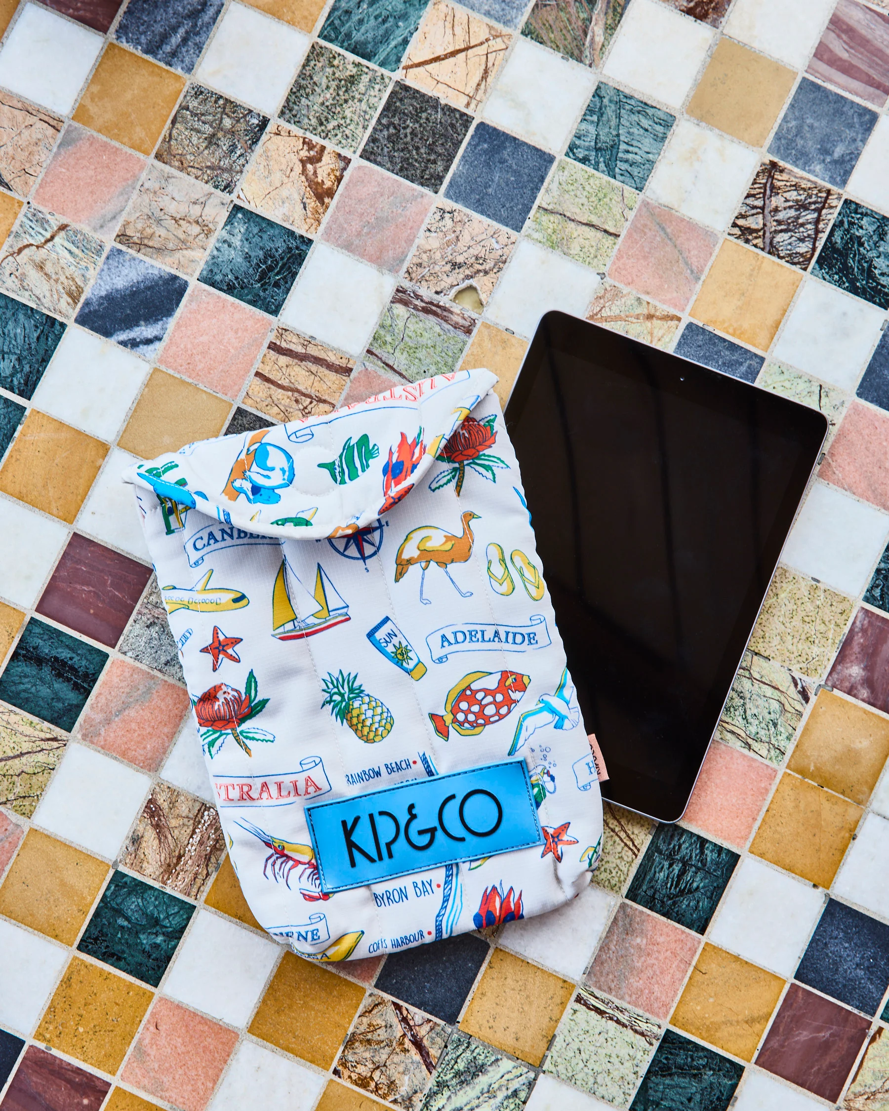 Aussie Road Trip iPad Pouch - Image 3
