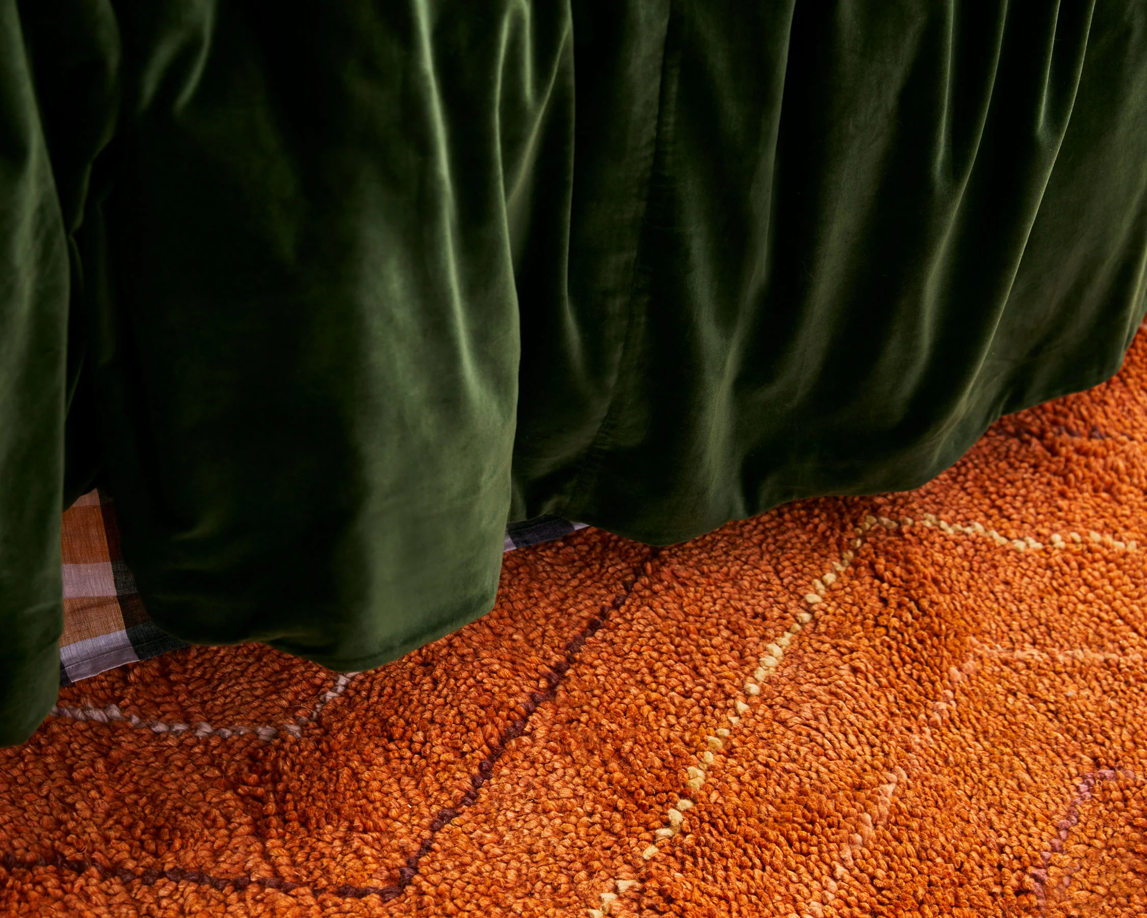 Autumn Maple Felted Wool Rug - Image 5