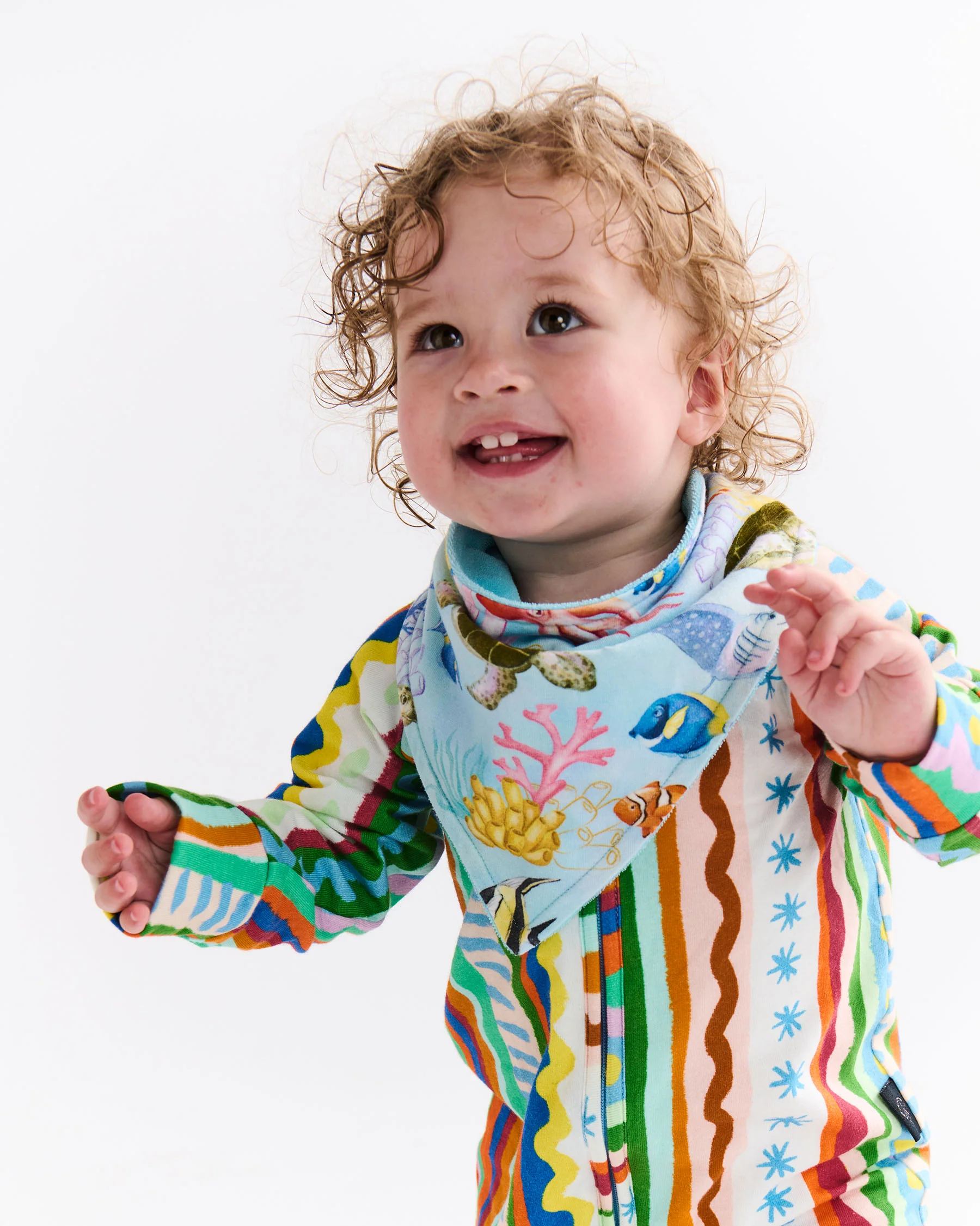 Beach Baby Organic Cotton Dribble Bib Set - Image 2