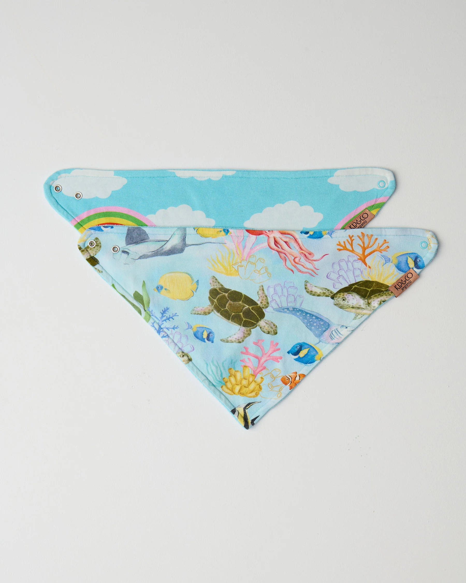 Beach Baby Organic Cotton Dribble Bib Set - Image 4