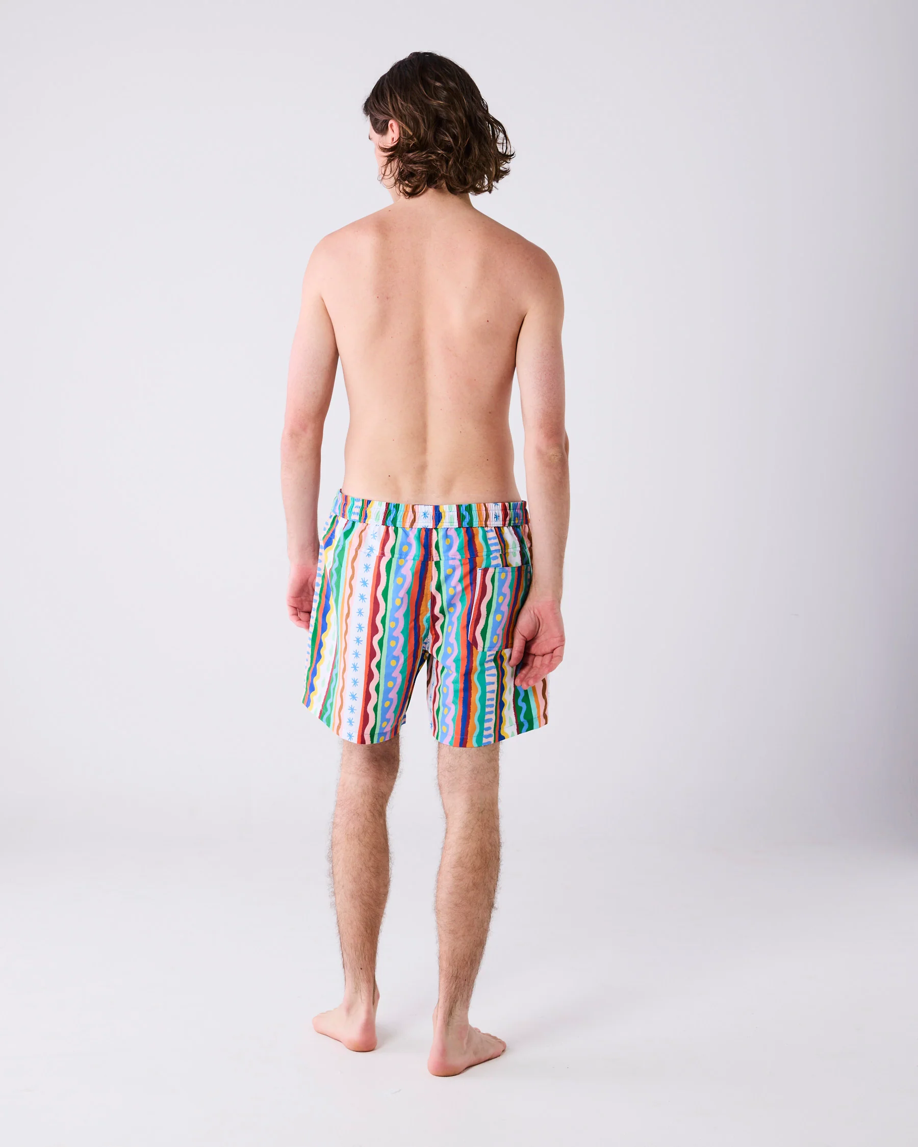 Beach Patterns Men's Boardies - Image 3