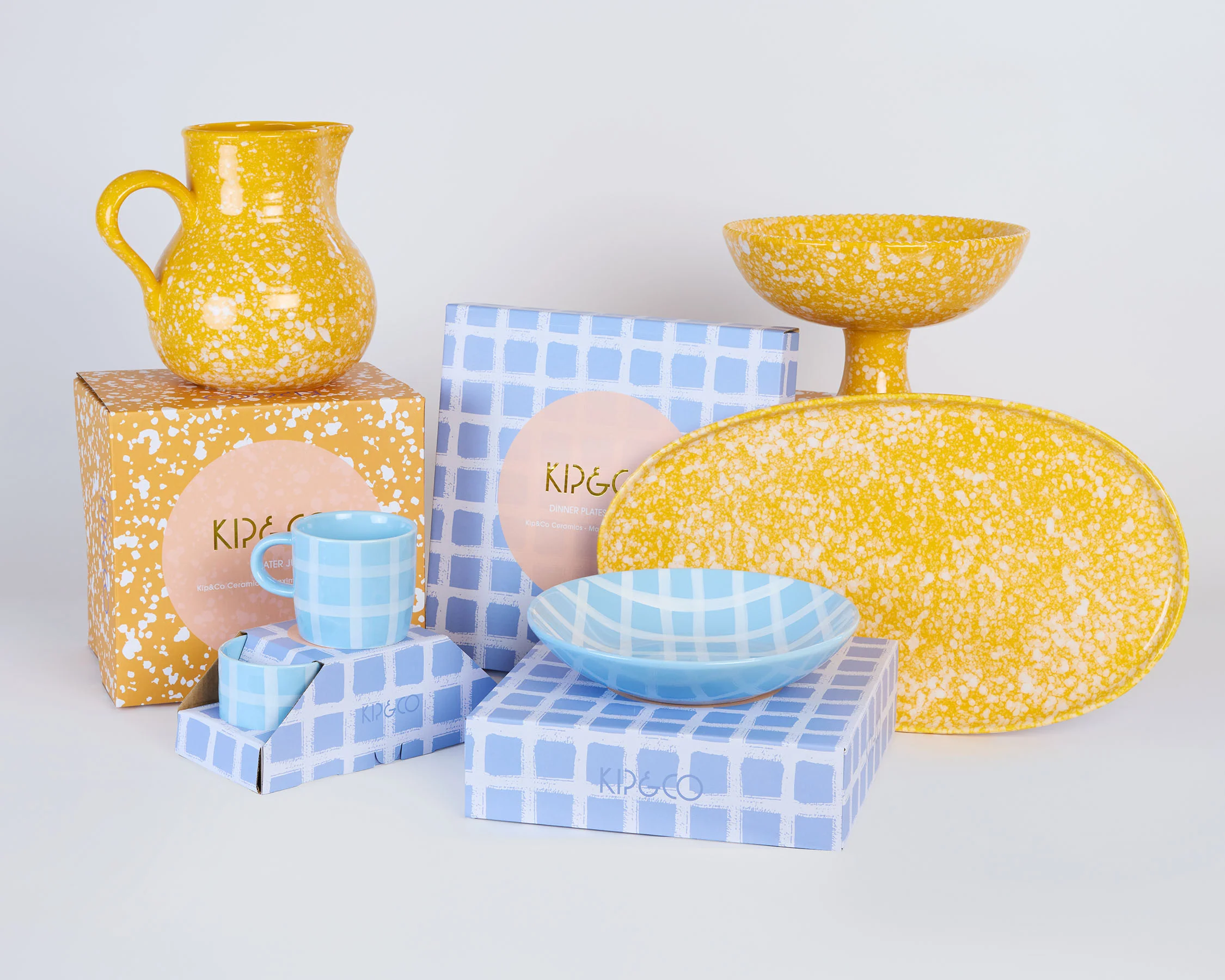 Blue Bird Tartan Bowl 2P Set - Image 9