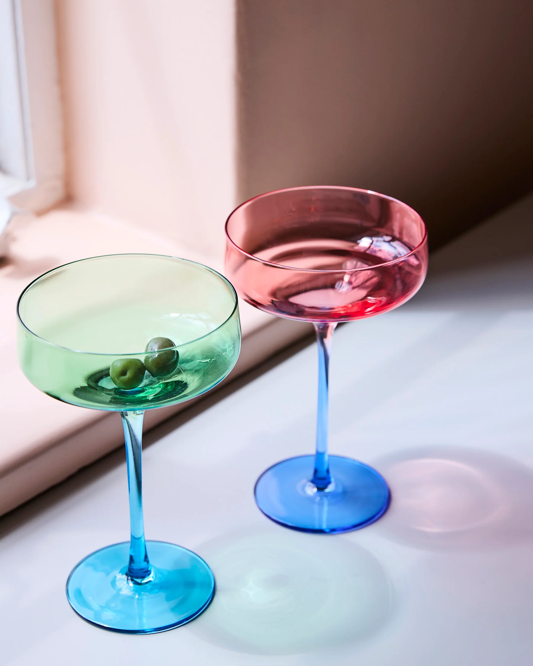 Blue Robin Margarita Glass 2P Set - Image 2