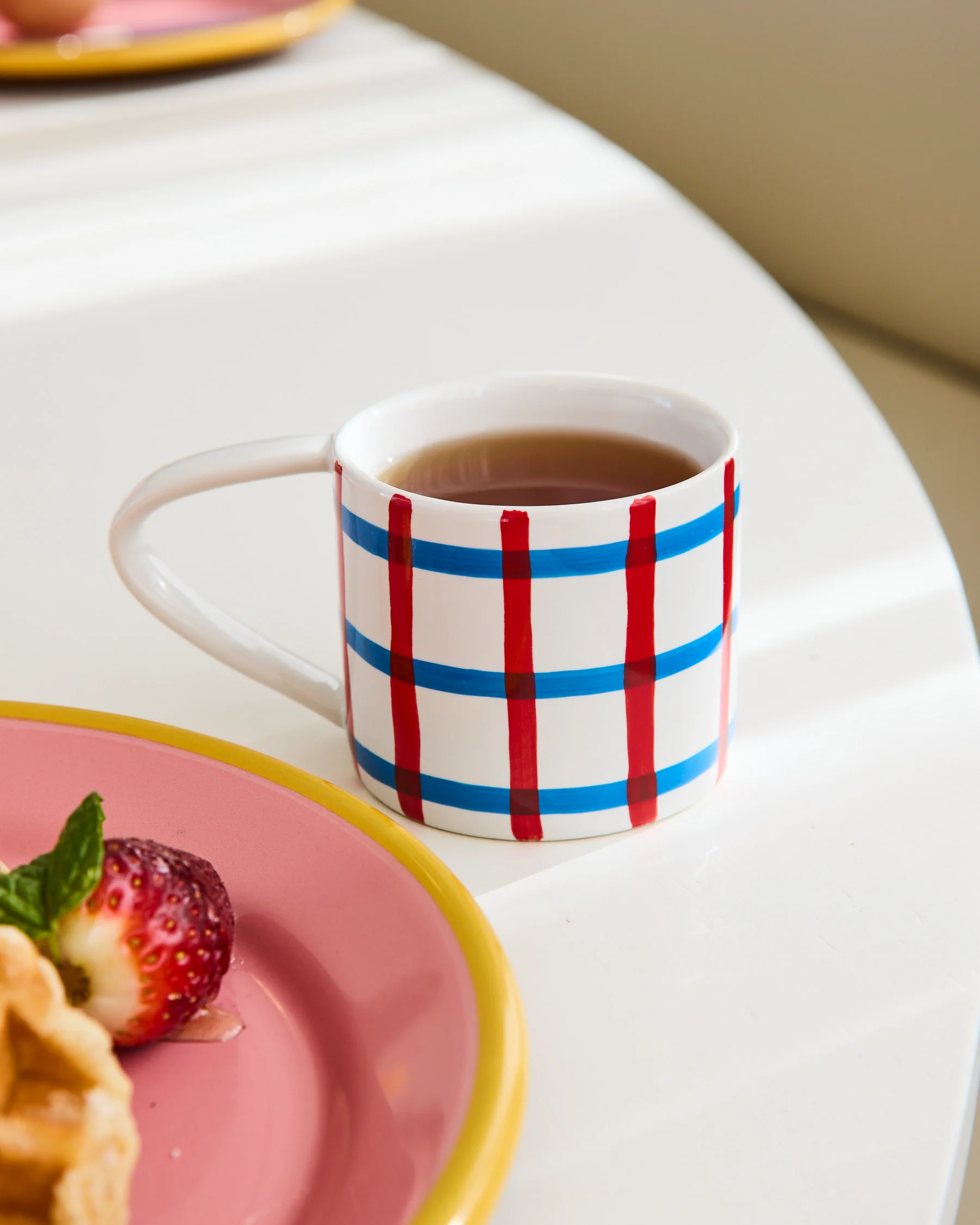 Bon Appetit Tartan Mug 2P Set - Image 2