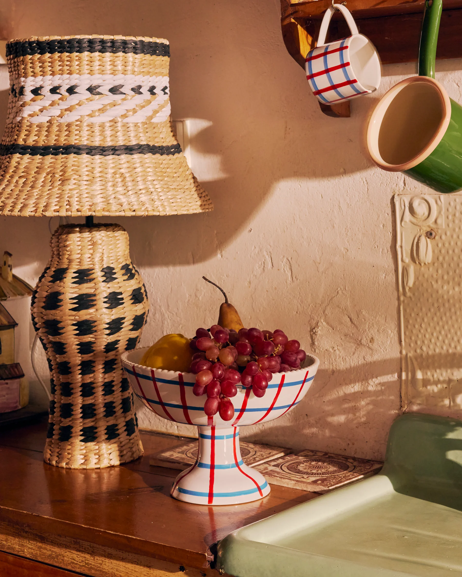 Bon Appetit Tartan Mug 2P Set - Image 4