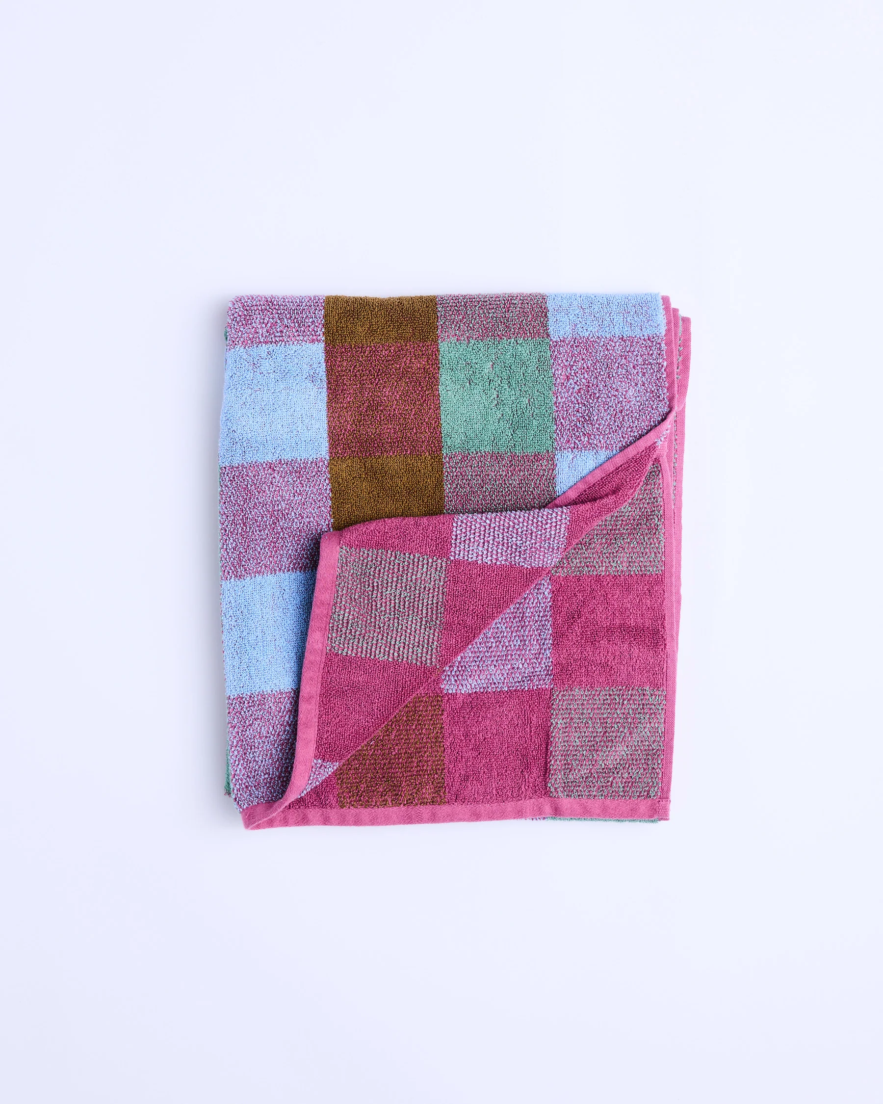 Bondi Tartan Terry Bath Towel - Image 7