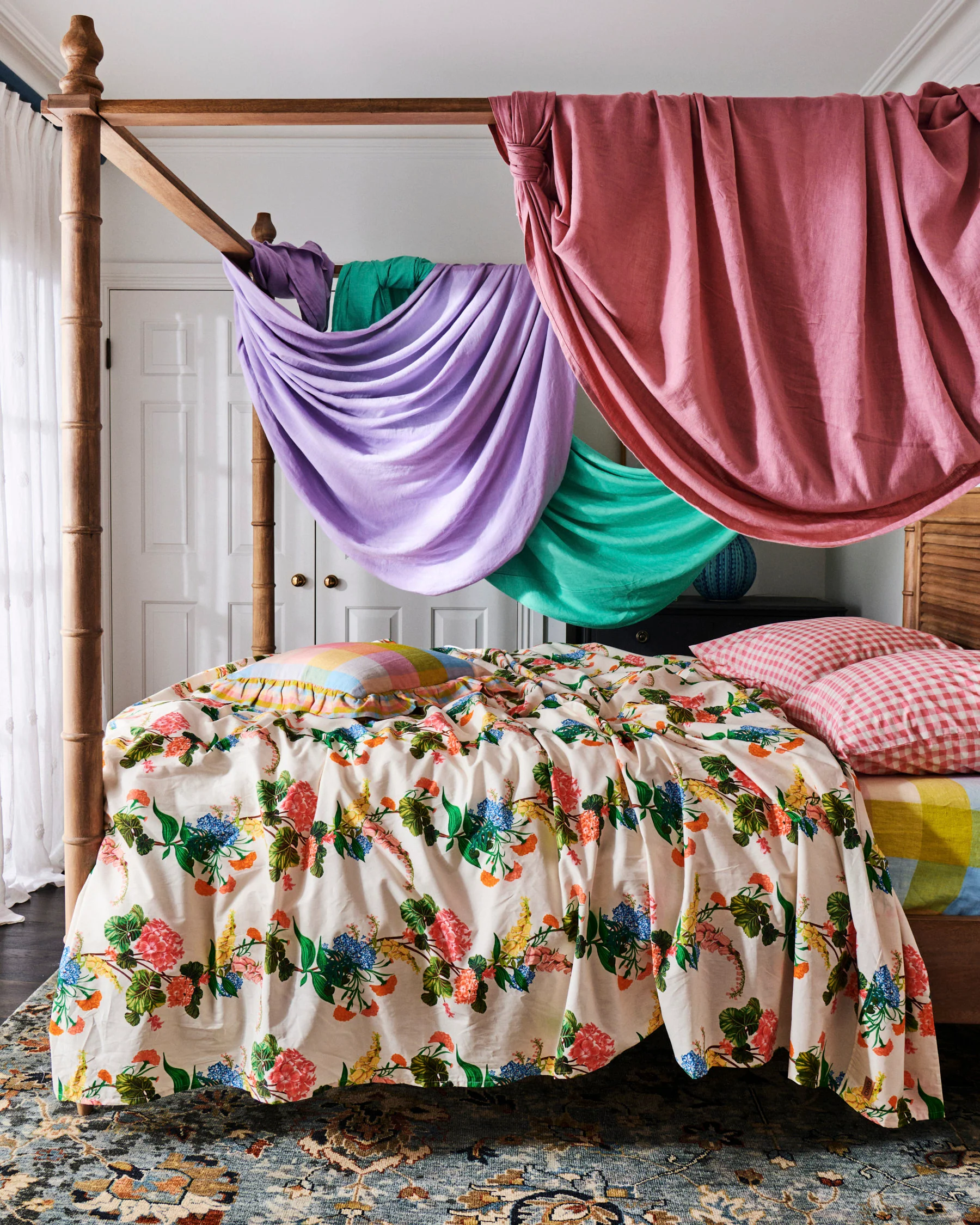 Bouquet Beauty Organic Cotton Flat Sheet (US) - Image 2