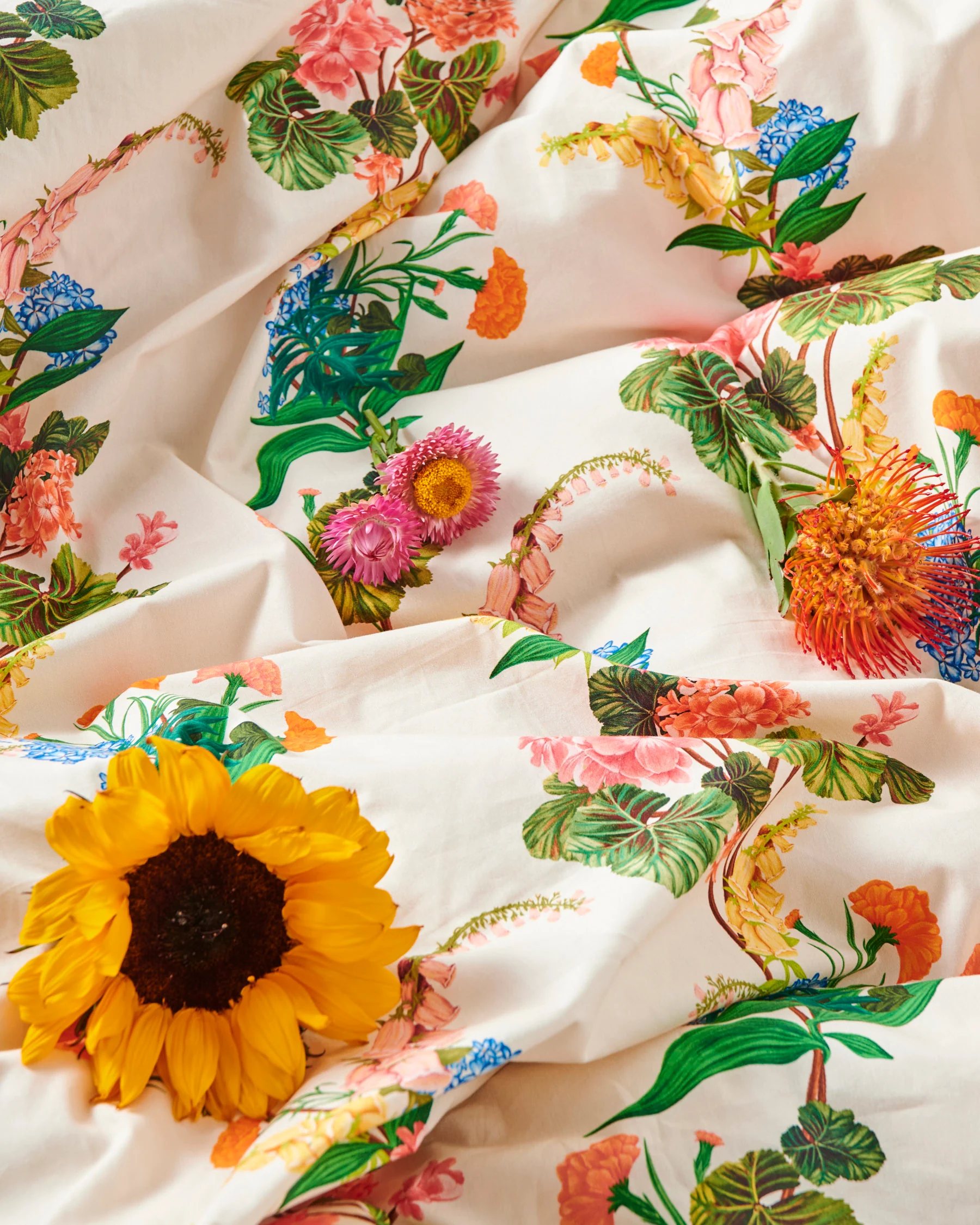 Bouquet Beauty Organic Cotton Flat Sheet (US) - Image 6