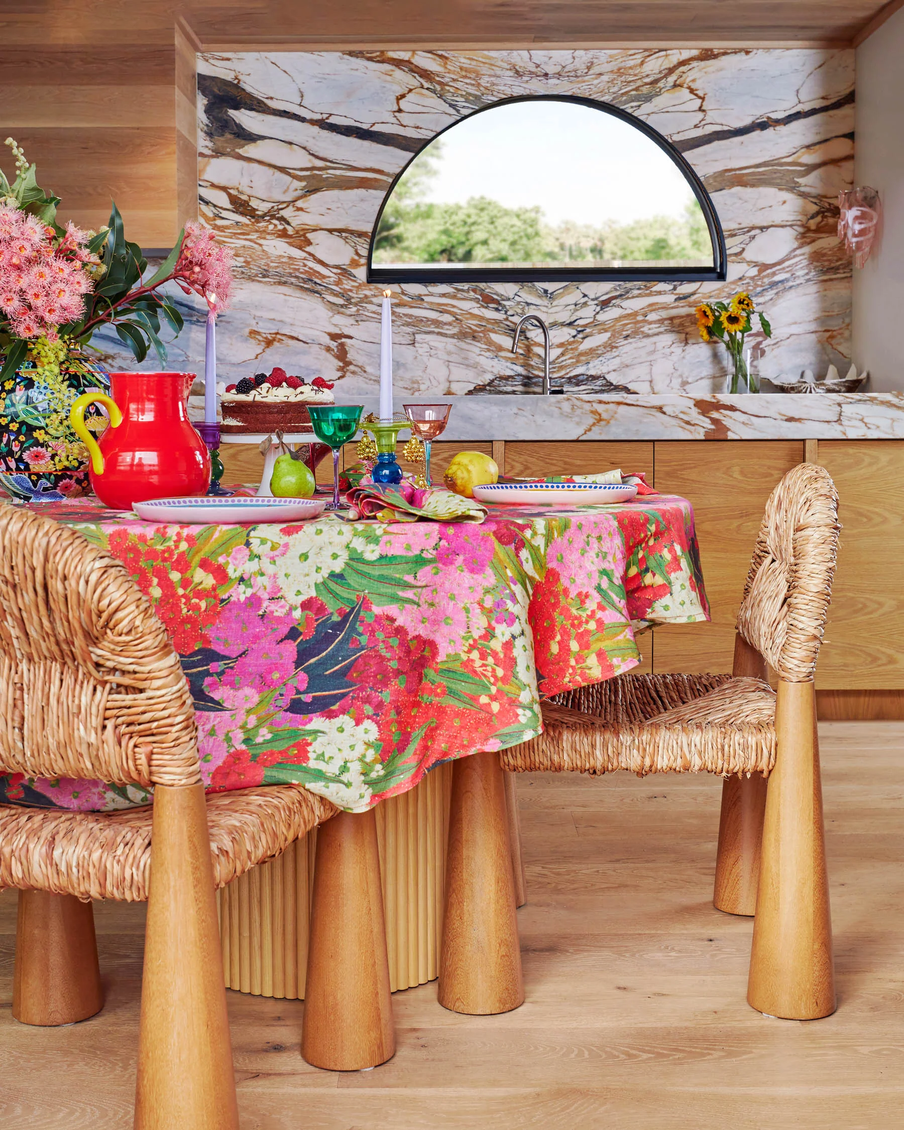 Australian Bush Blossom Tablecloth - Image 2