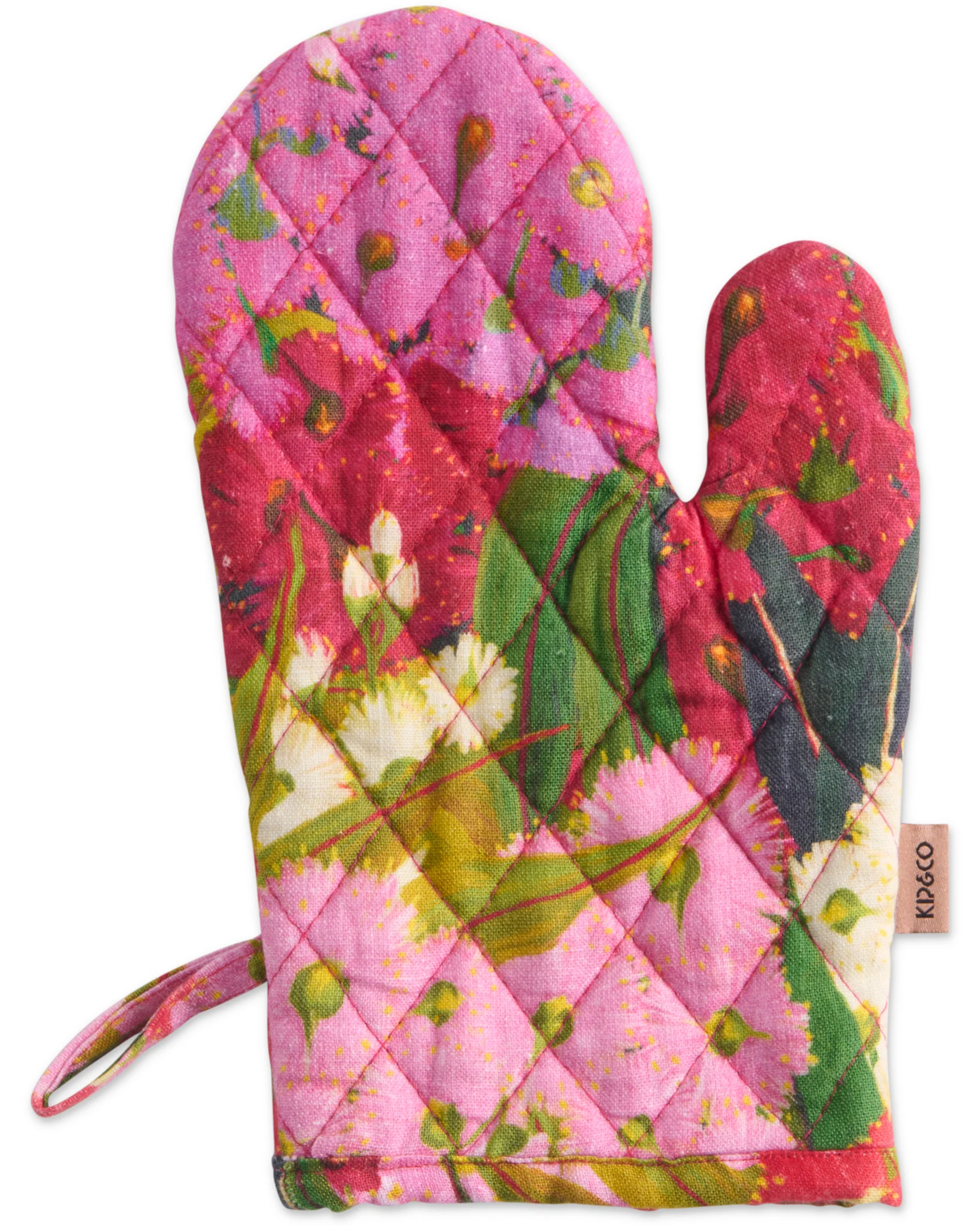 Australian Bush Blossom Oven Mitt