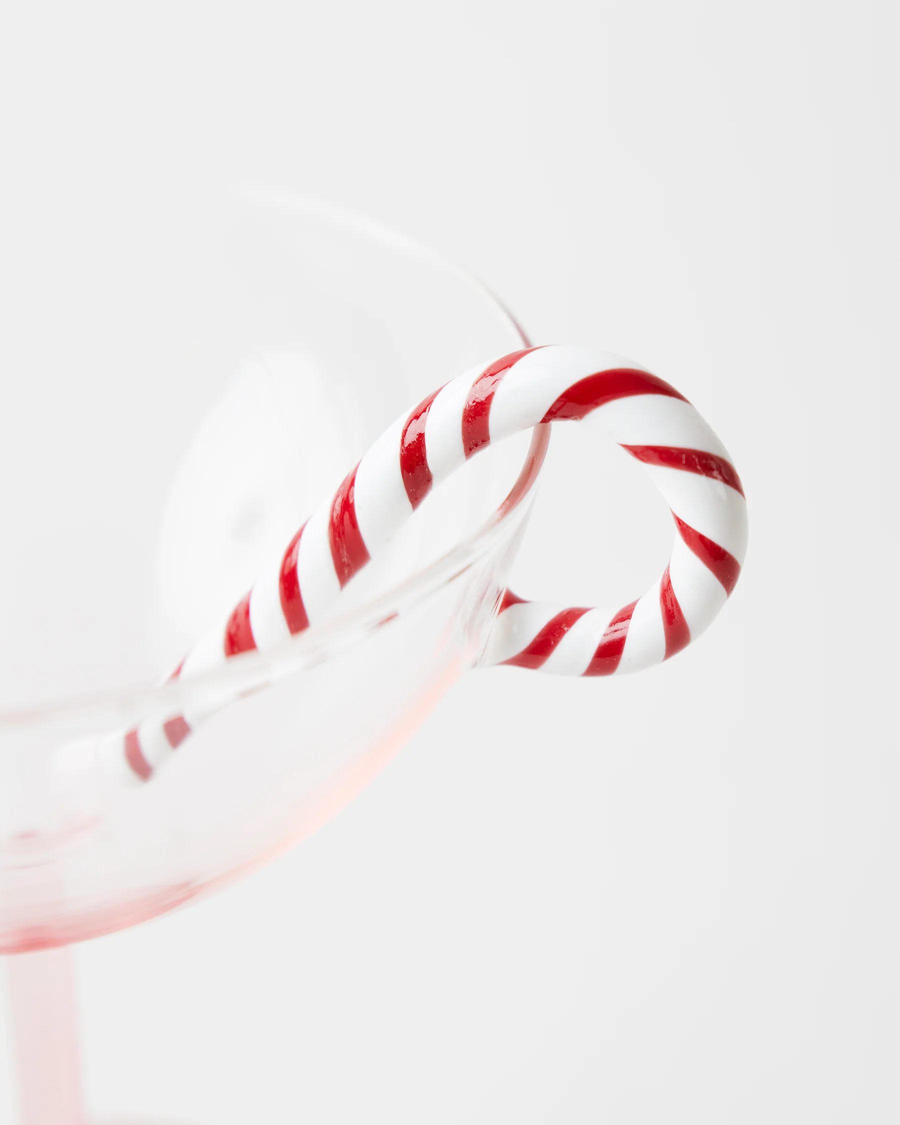 Candy Cane Coupe Glass 2P Set - Image 7