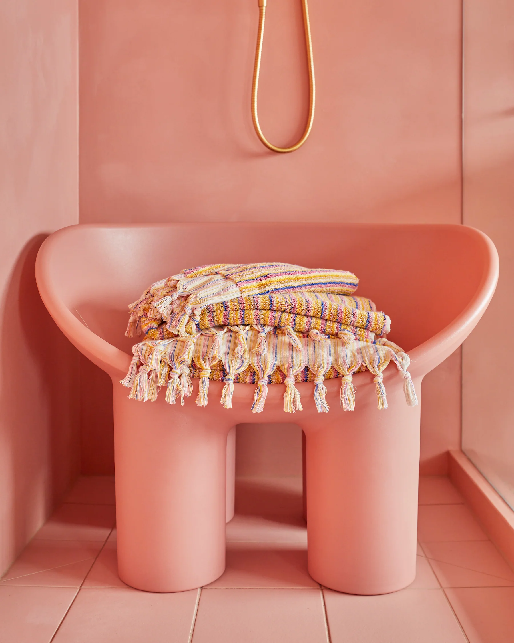 Candy Lane Fine Lines Turkish Hand Towel - Image 3