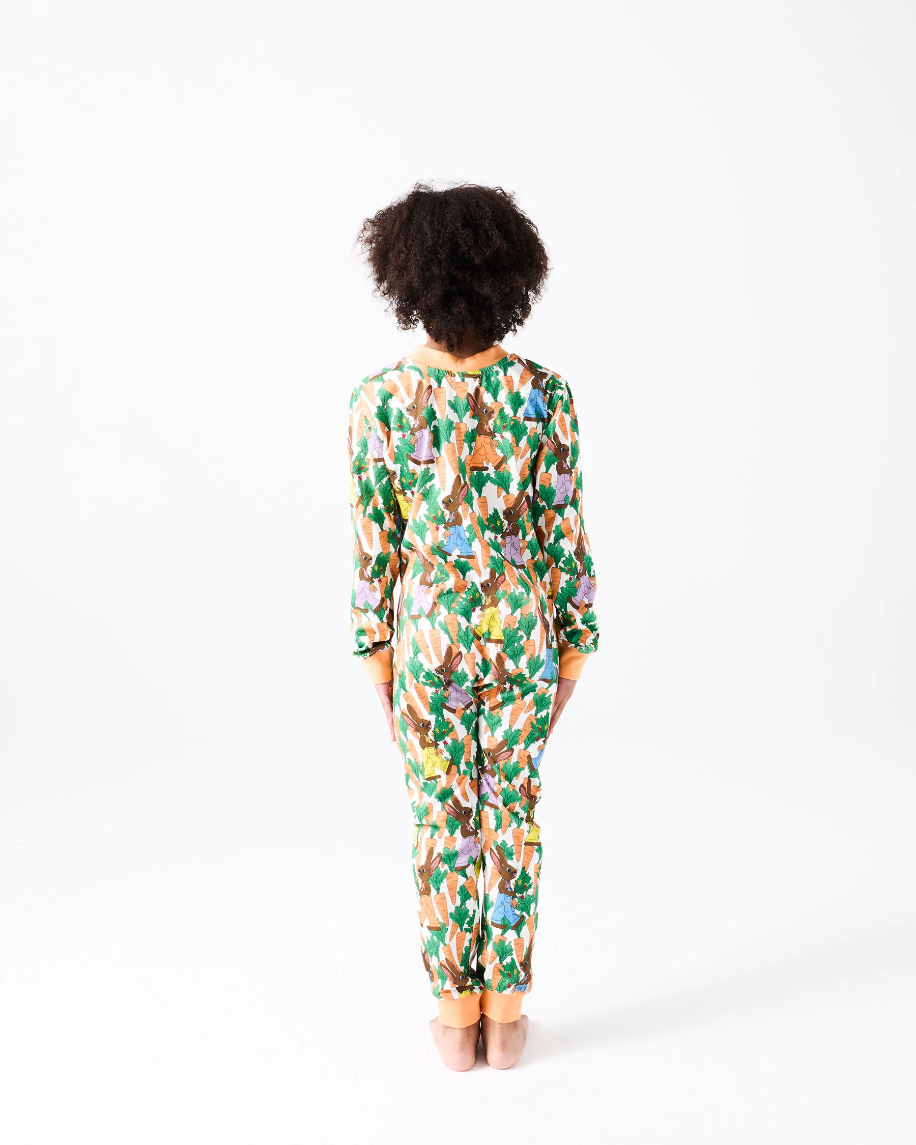 Carrot Joy Kids Organic Cotton Pyjama Onesie - Image 6