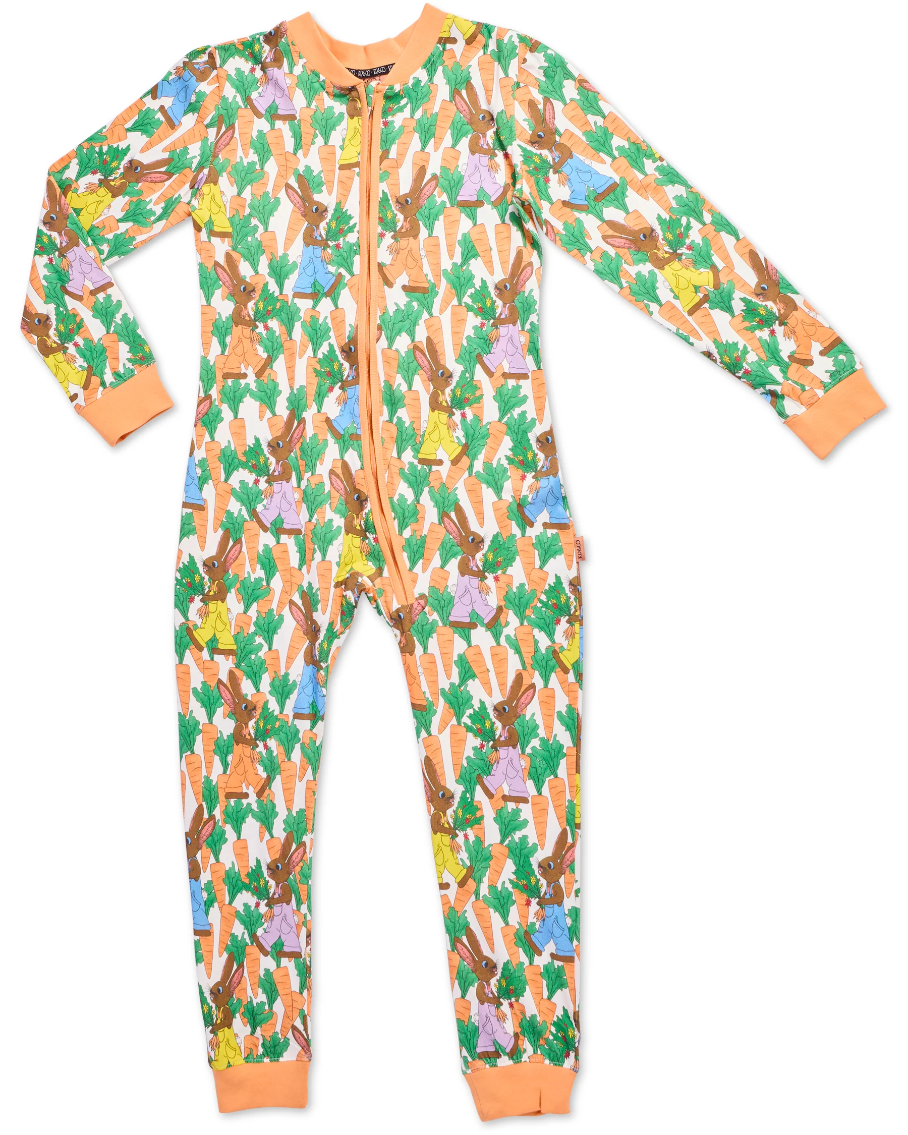Carrot Joy Kids Organic Cotton Pyjama Onesie - Image 7