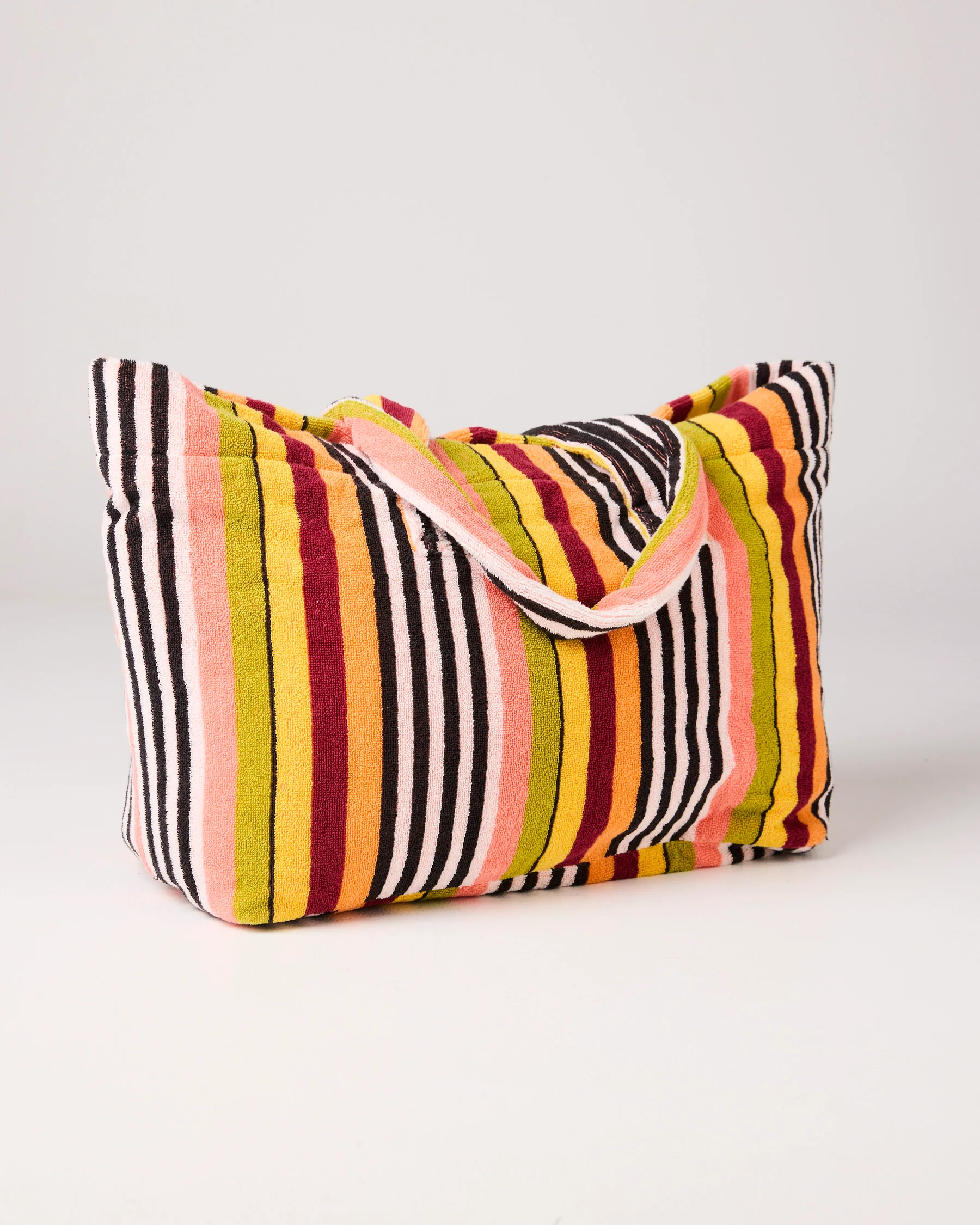 Casablanca Stripe Terry Oversized Beach Bag - Image 6