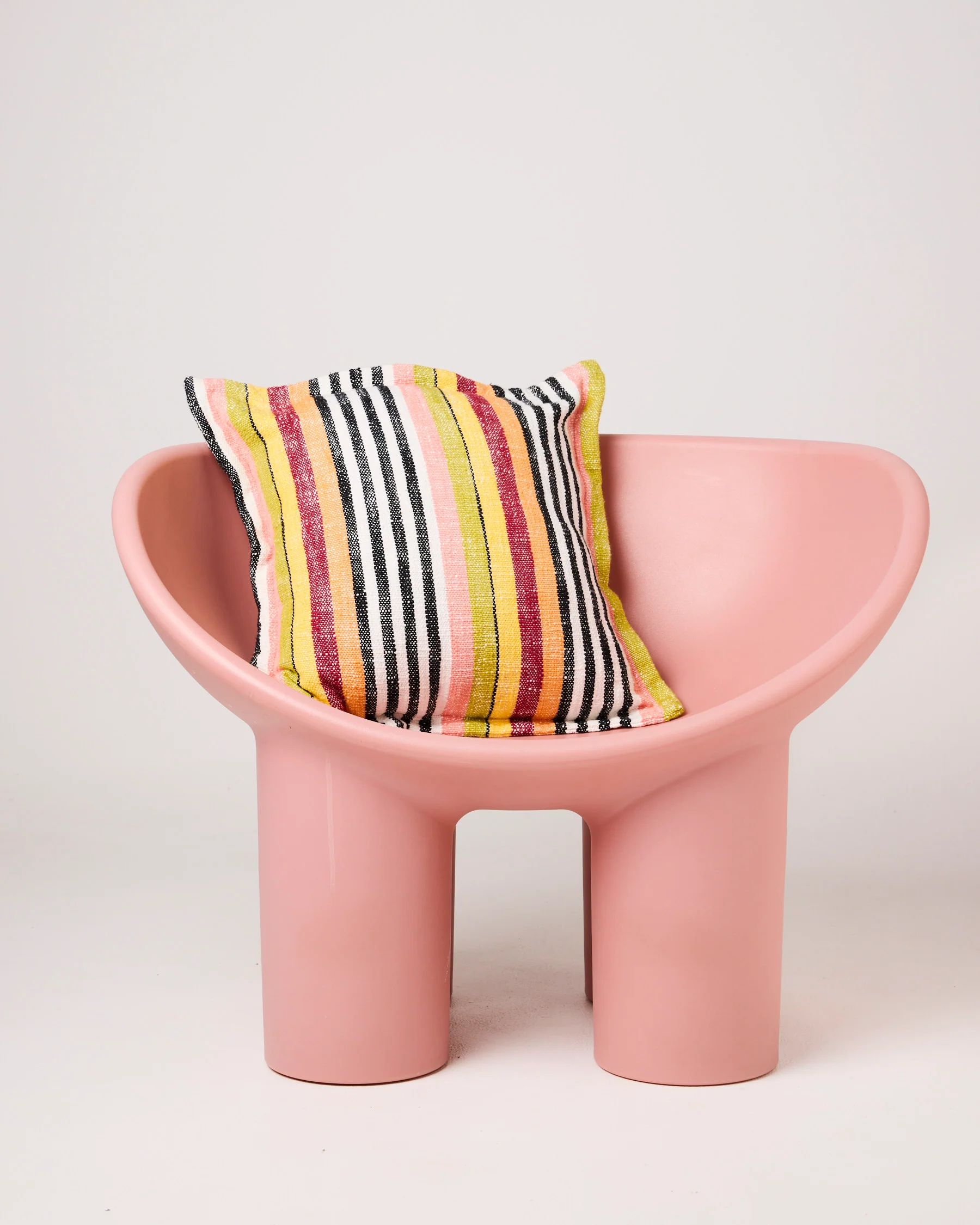 Casablanca Stripe Woven Cushion - Image 5