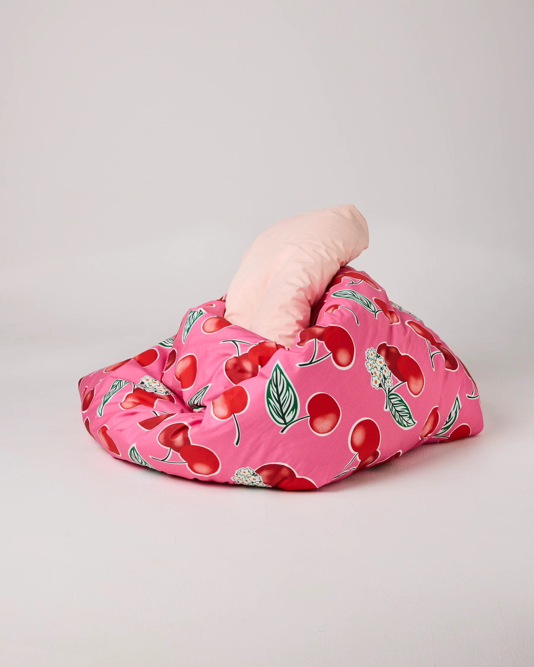 Cherry Blossom Organic Cotton Quilt Cover - Image 6