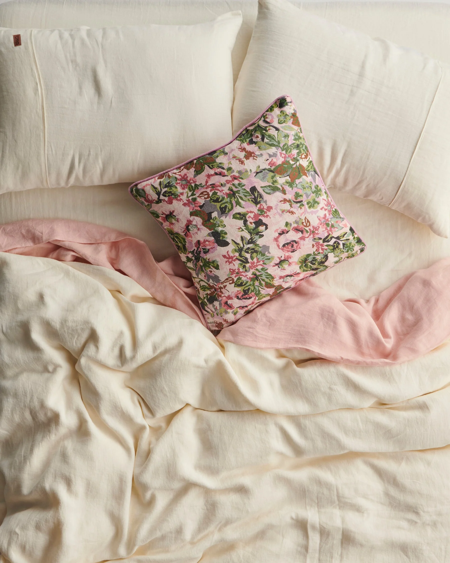 Cloud Dancer Linen Quilt Cover (US) - Image 8