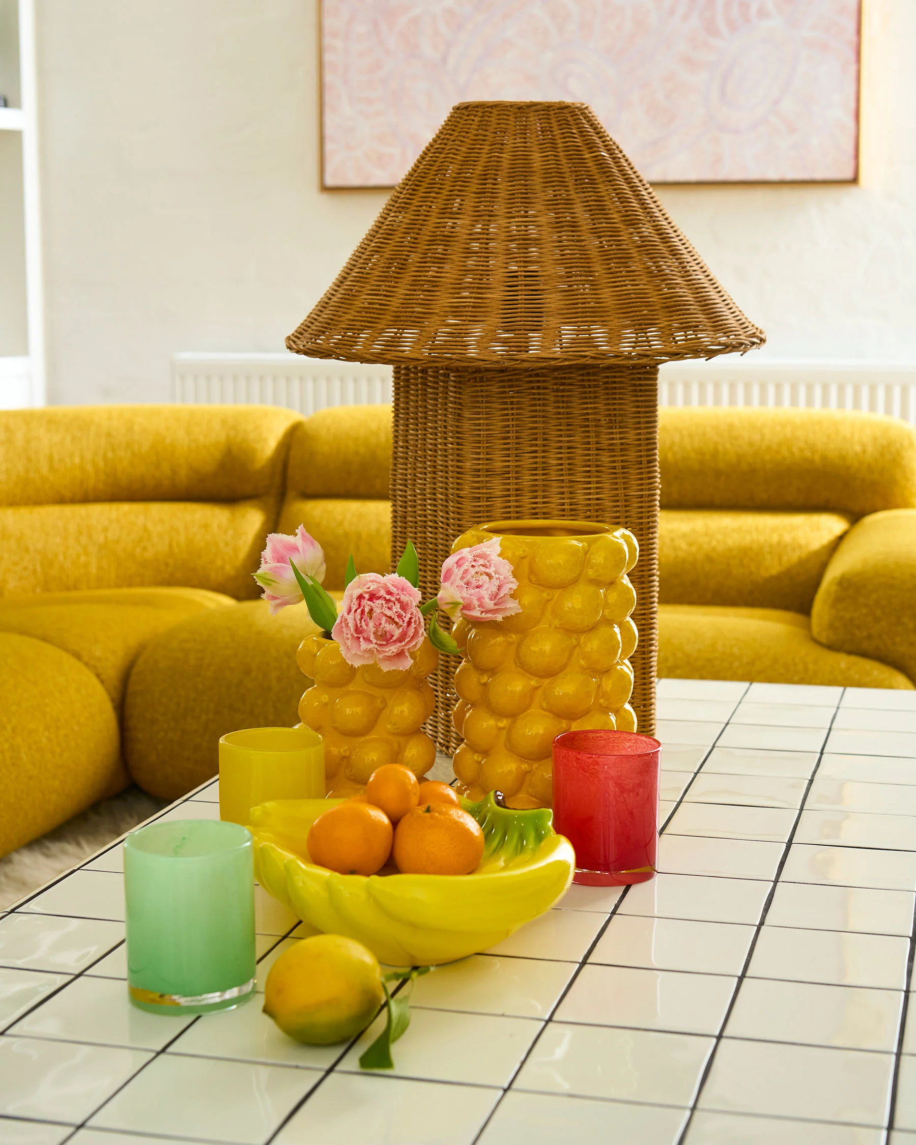Colombo Rattan Lamp - Image 3