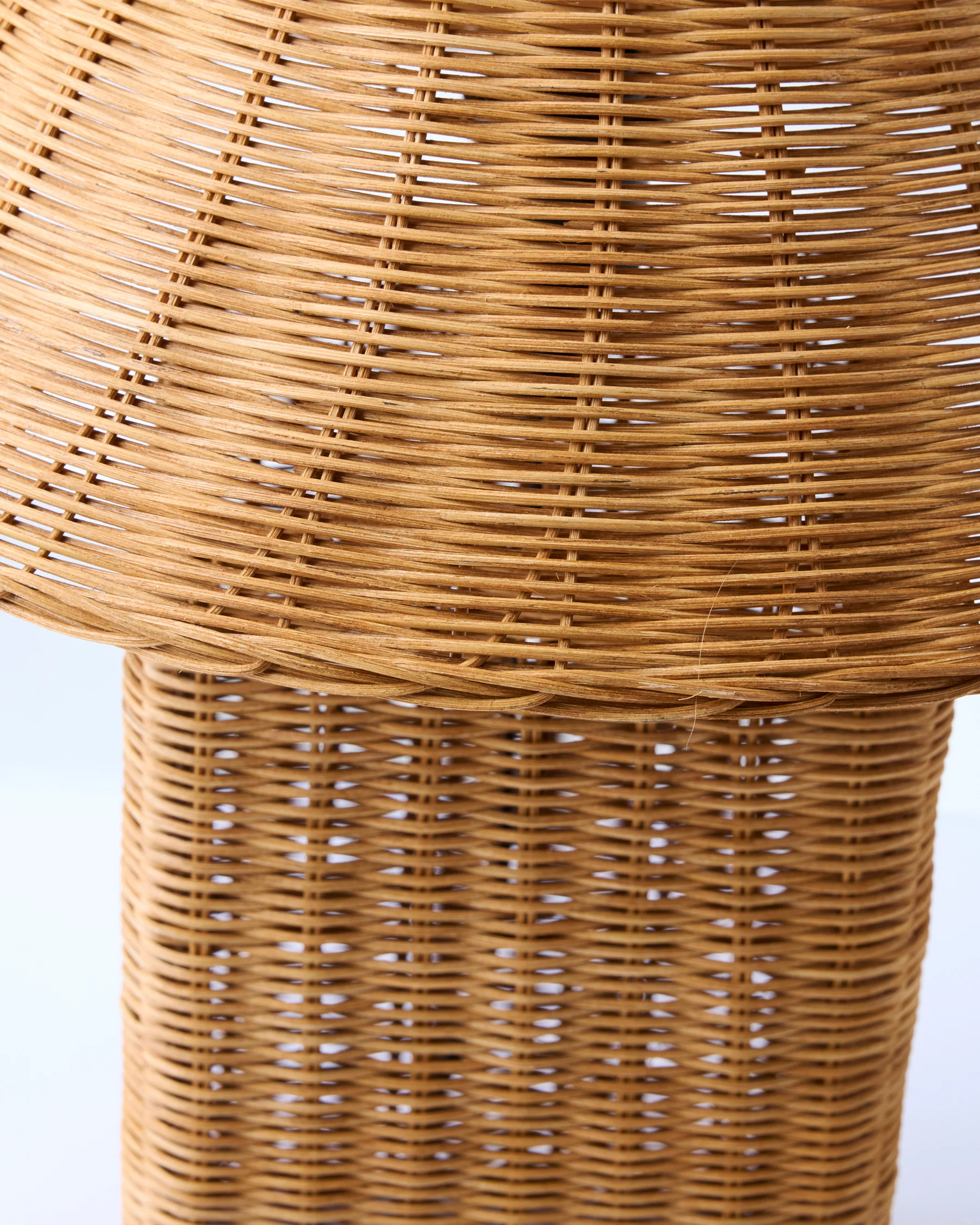 Colombo Rattan Lamp - Image 8