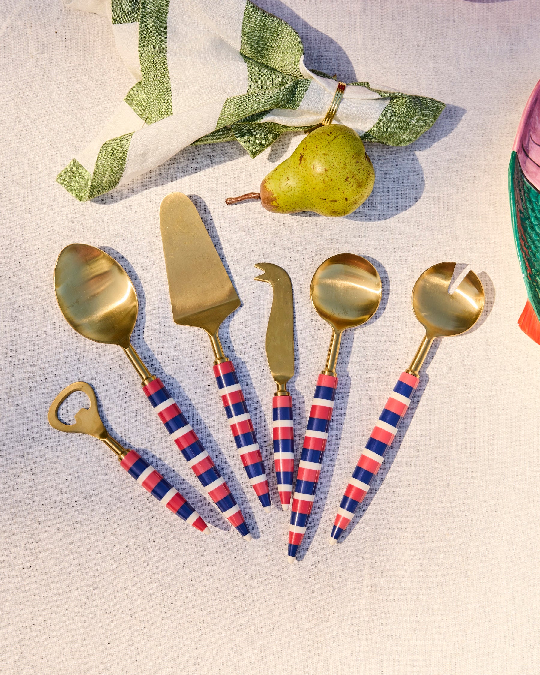 Crete Stripe Brasserie Cheese Knife - Image 4