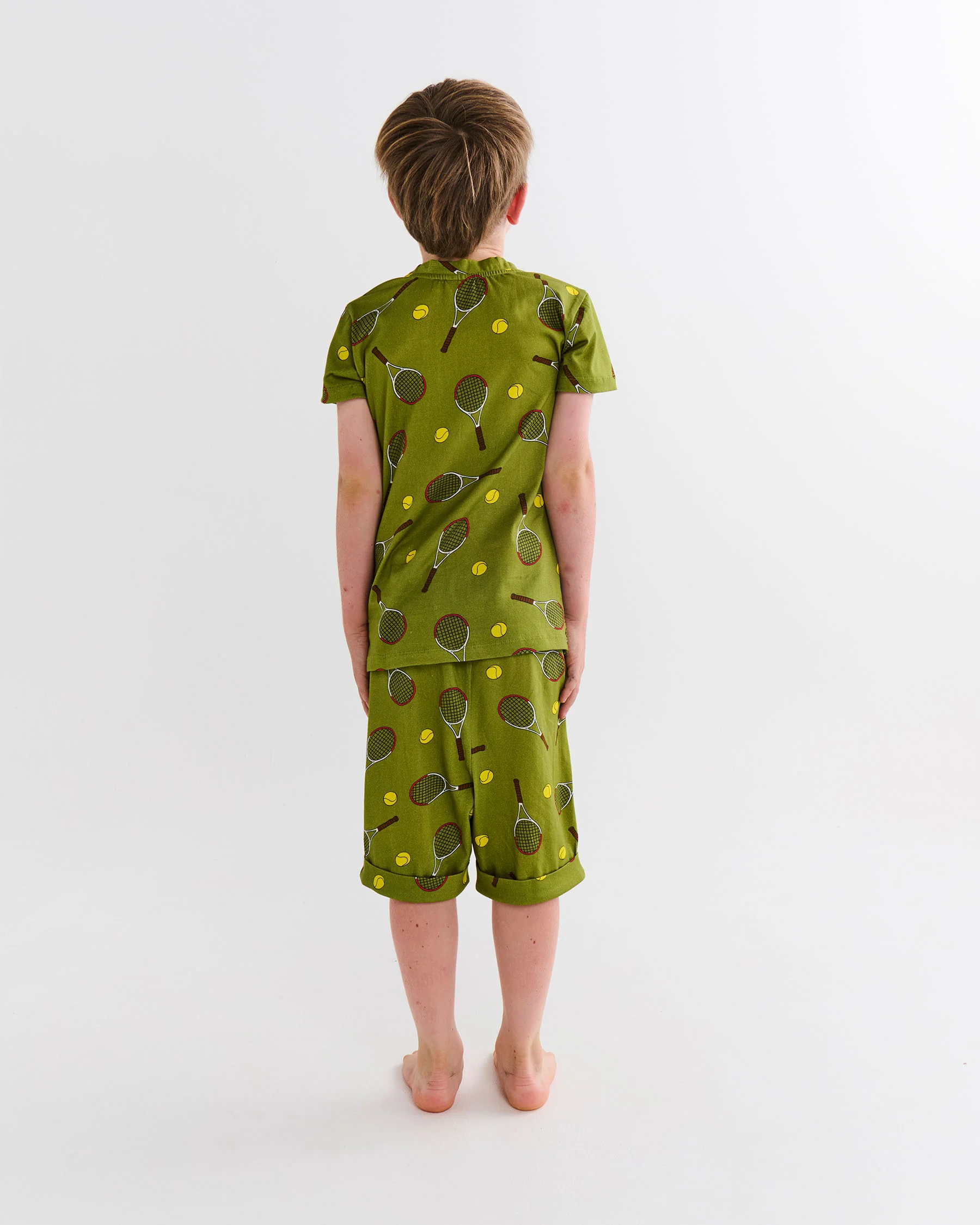 Deuce Kids Organic Cotton Short Sleeve Tee & Short Pyjama Set - Image 7