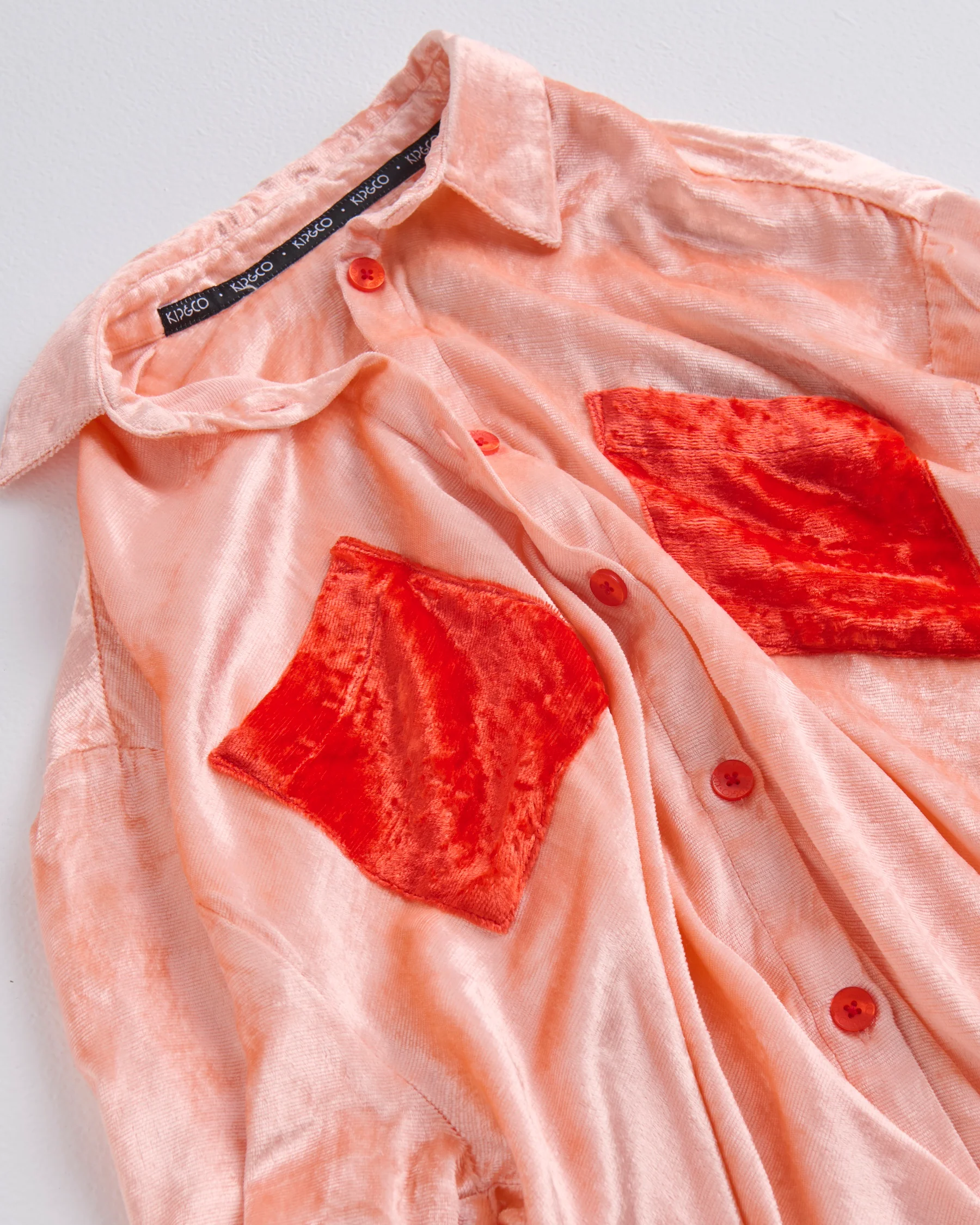 Fairy Floss Crush Adult Velvet Long Sleeve Shirt & Pant Pyjama Set - Image 5