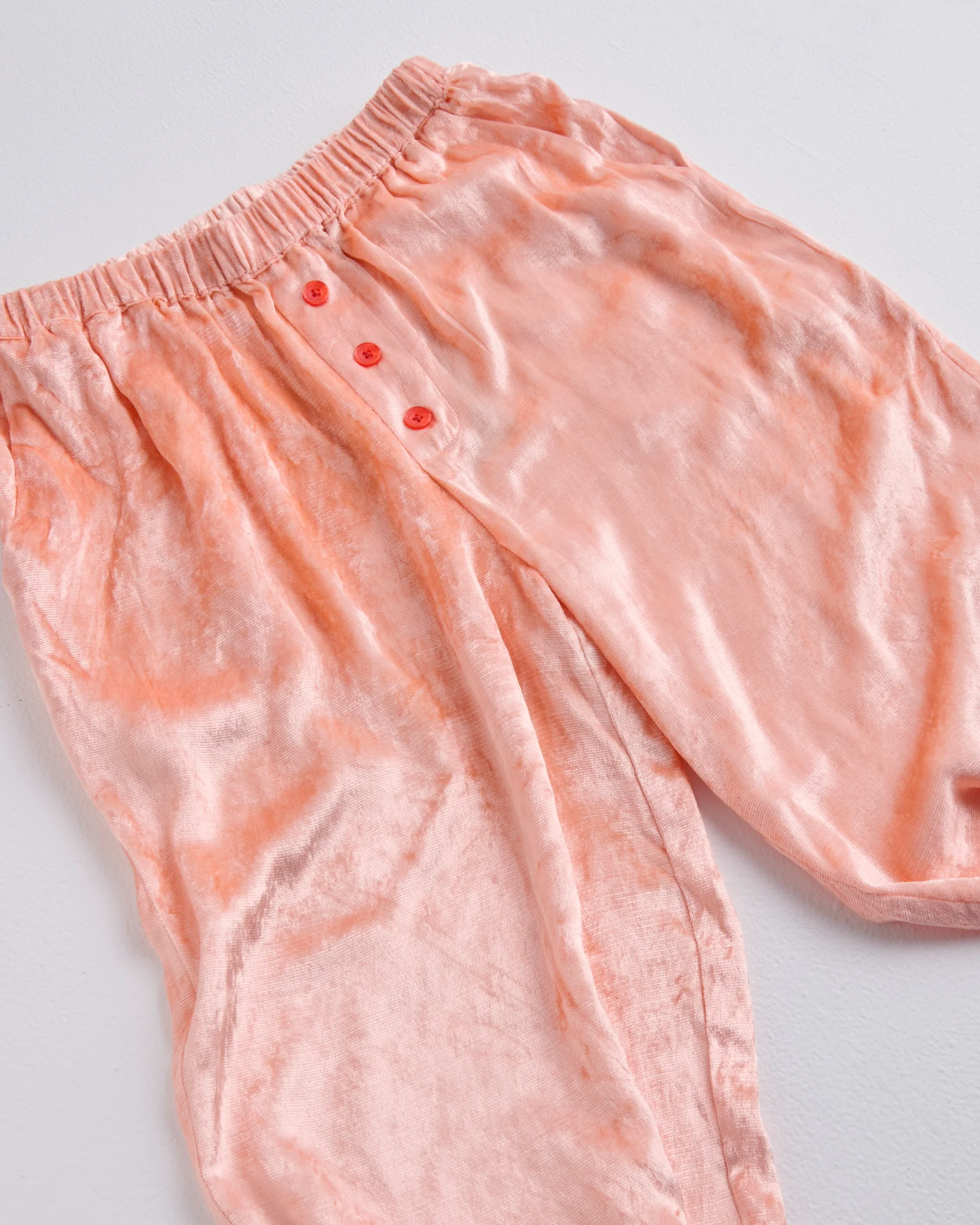 Fairy Floss Crush Adult Velvet Long Sleeve Shirt & Pant Pyjama Set - Image 6