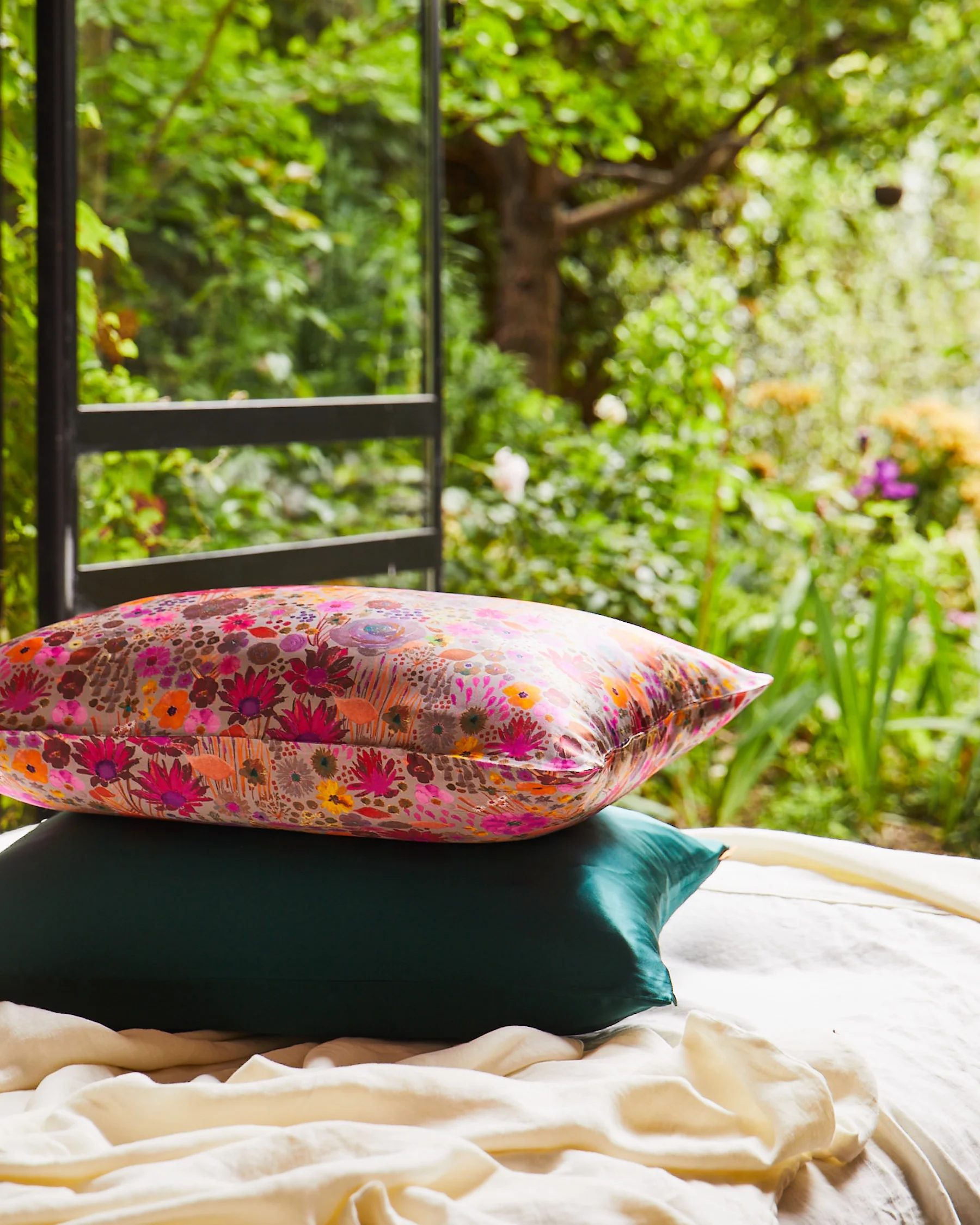 Field Of Dreams Silk Pillowcase - Image 3