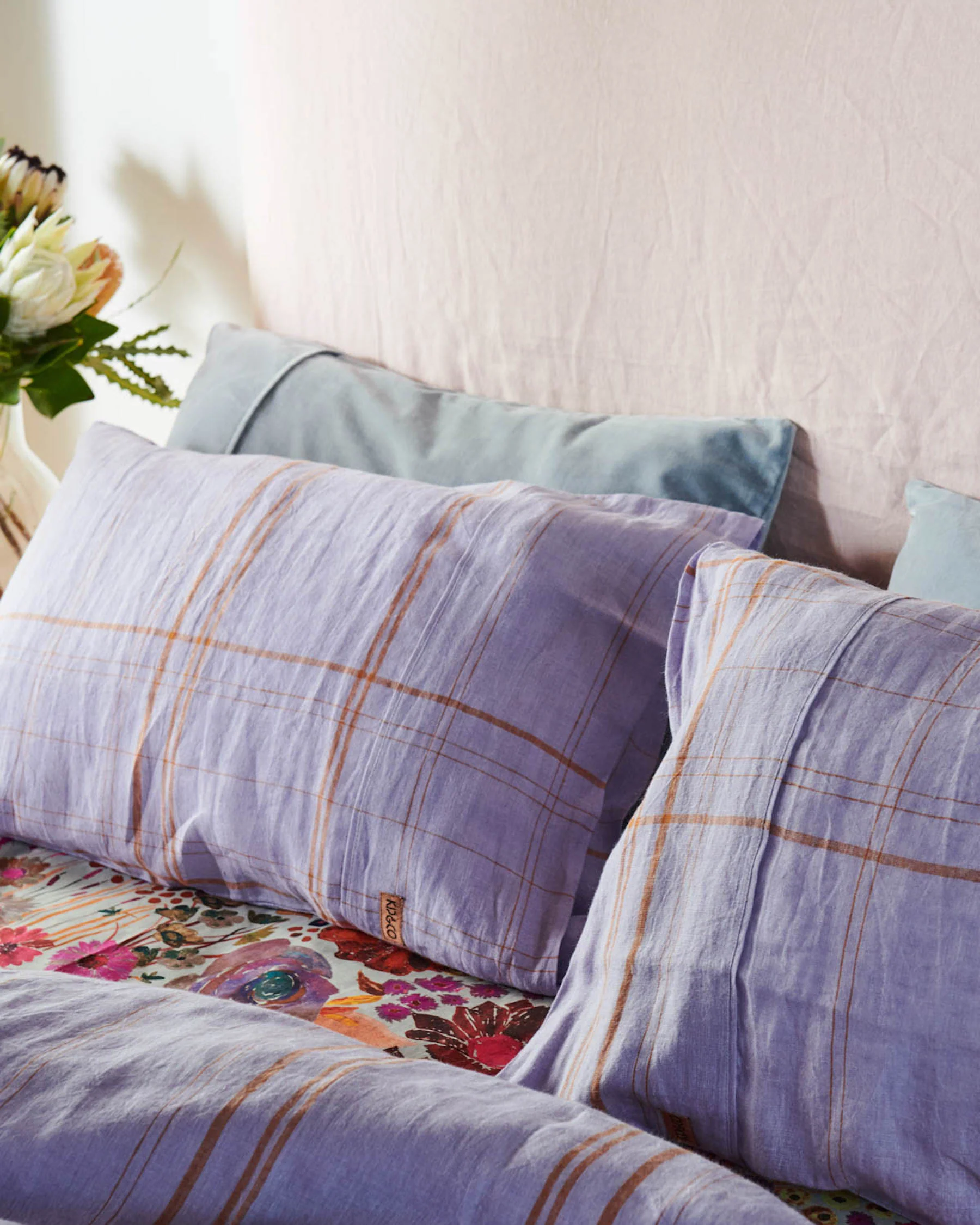 Field Of Dreams Silver Organic Cotton Fitted Sheet - Image 4