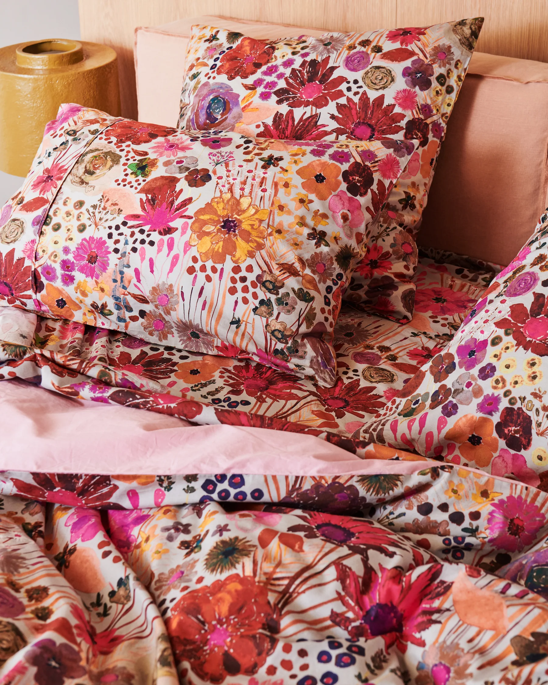 Field Of Dreams Silver Organic Cotton Flat Sheet - Image 3