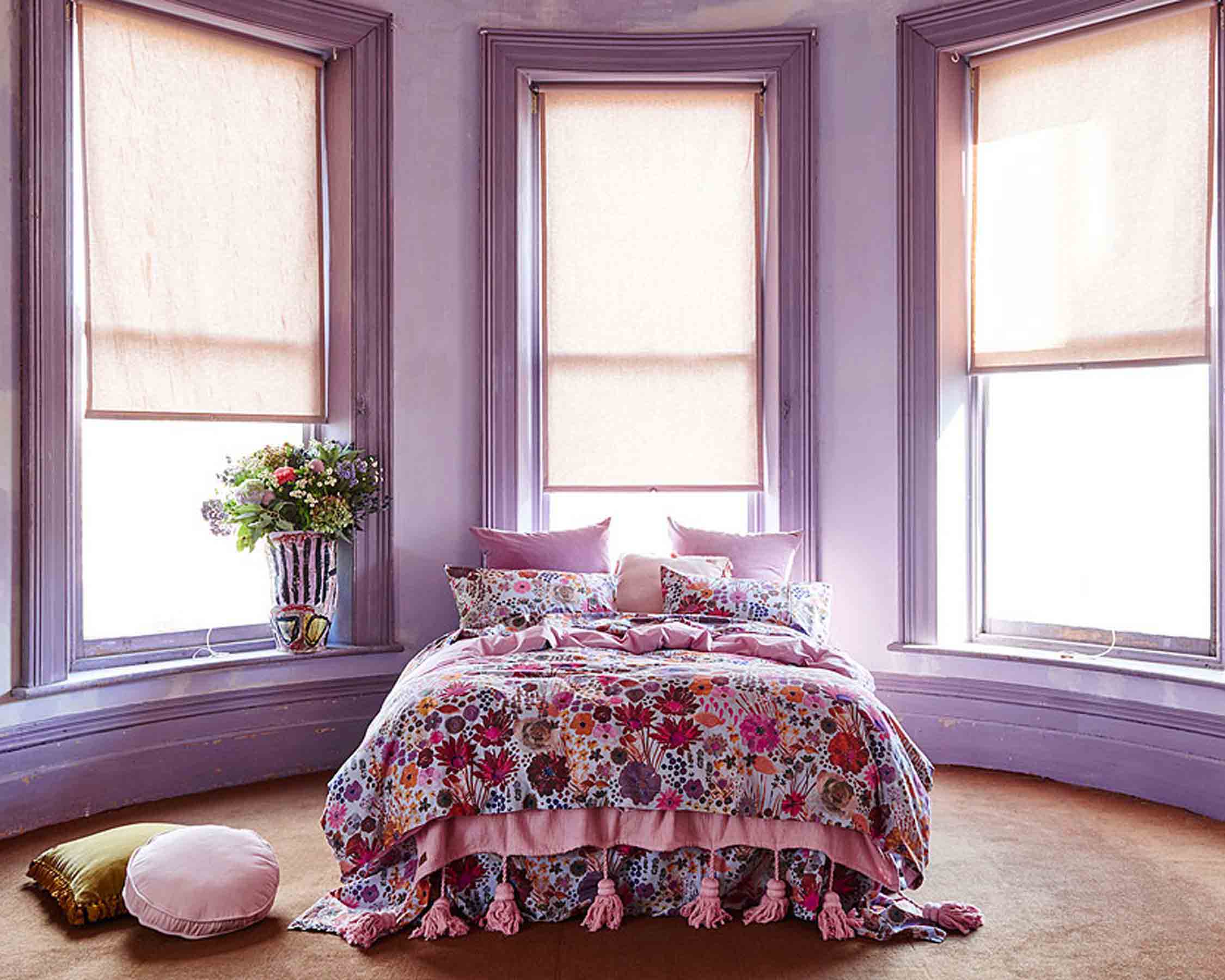 Field Of Dreams Silver Organic Cotton Flat Sheet - Image 8