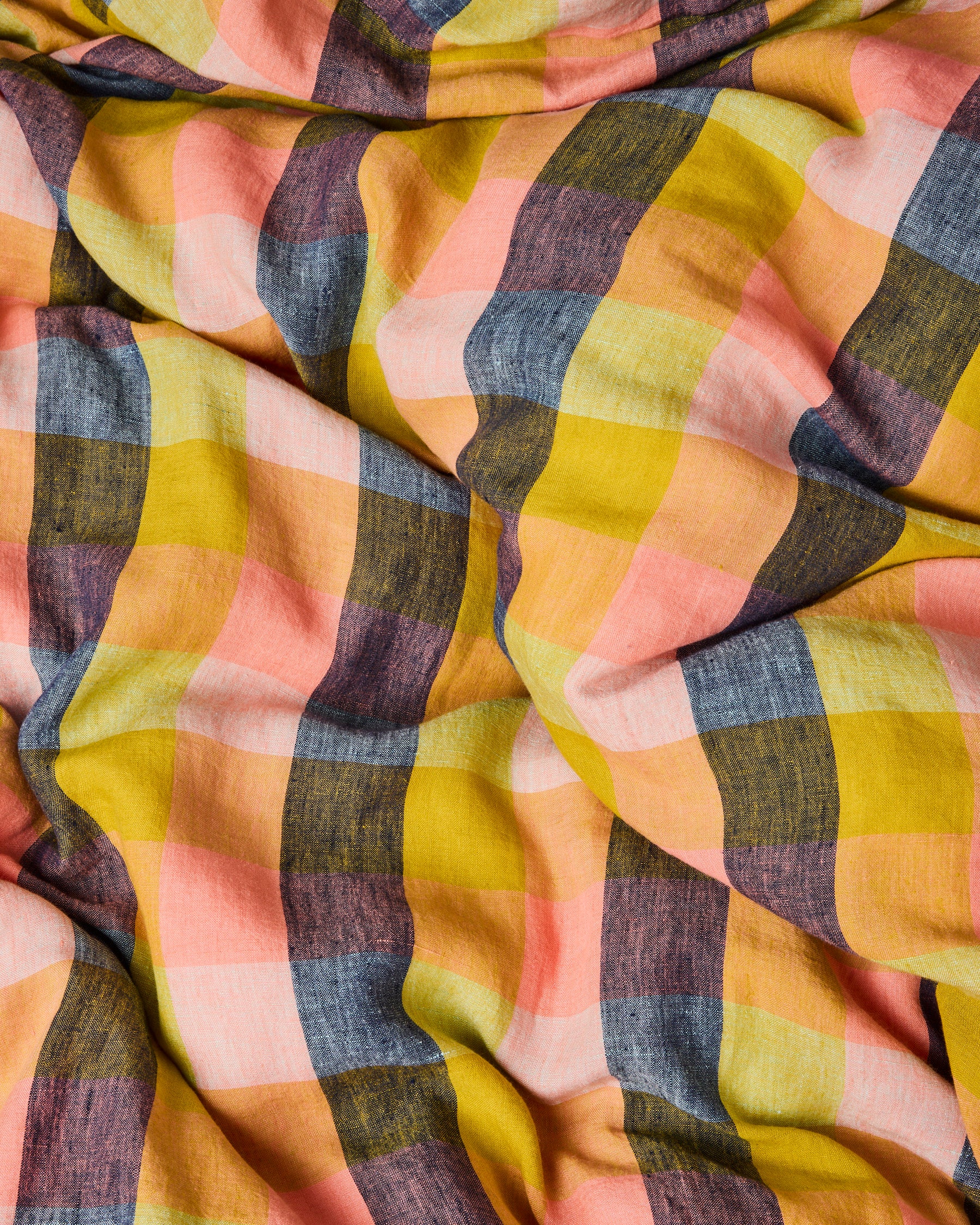 Florida Tartan Linen European Pillowcases - Image 5