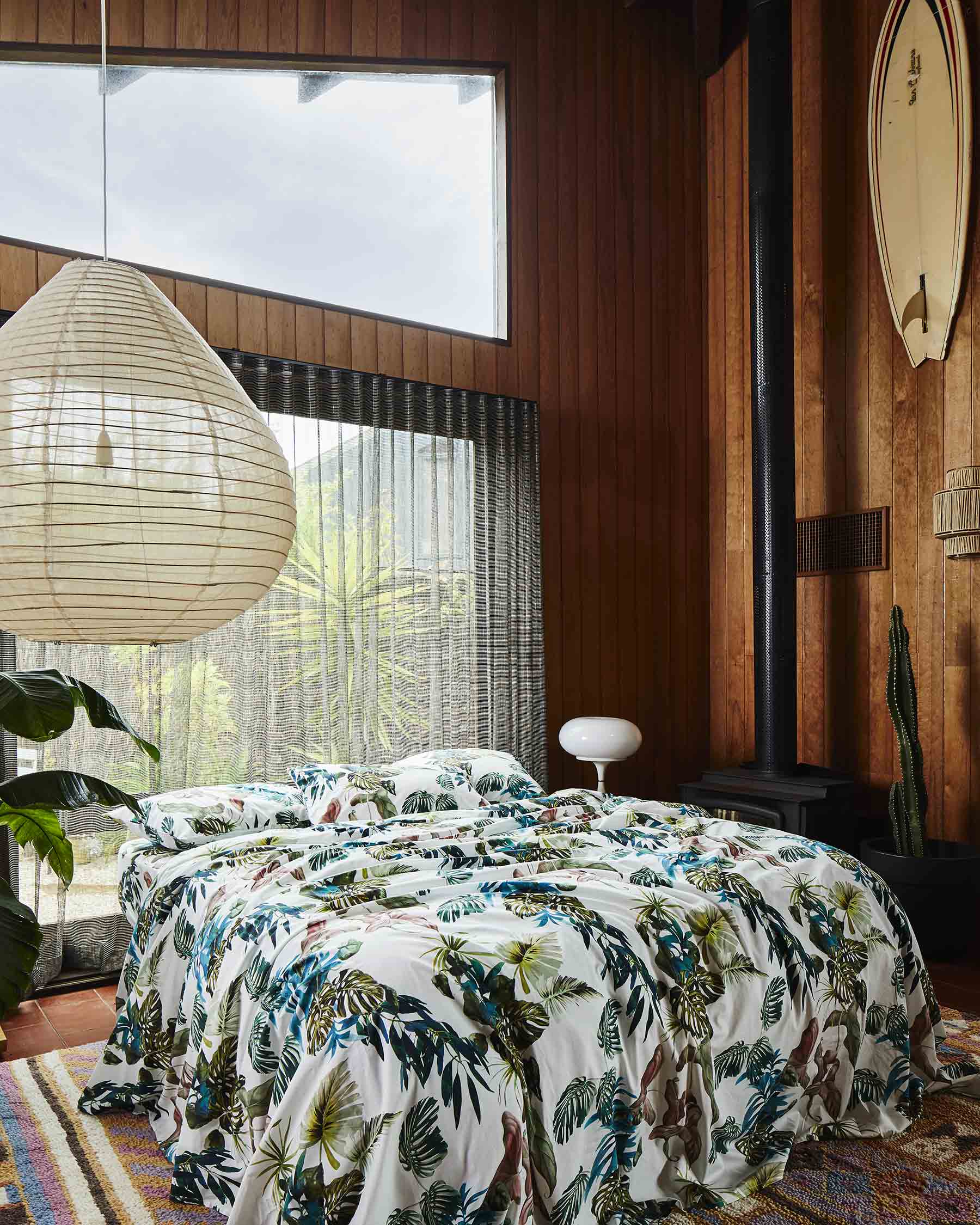 Foliage Organic Cotton Quilt Cover (US) - Image 3