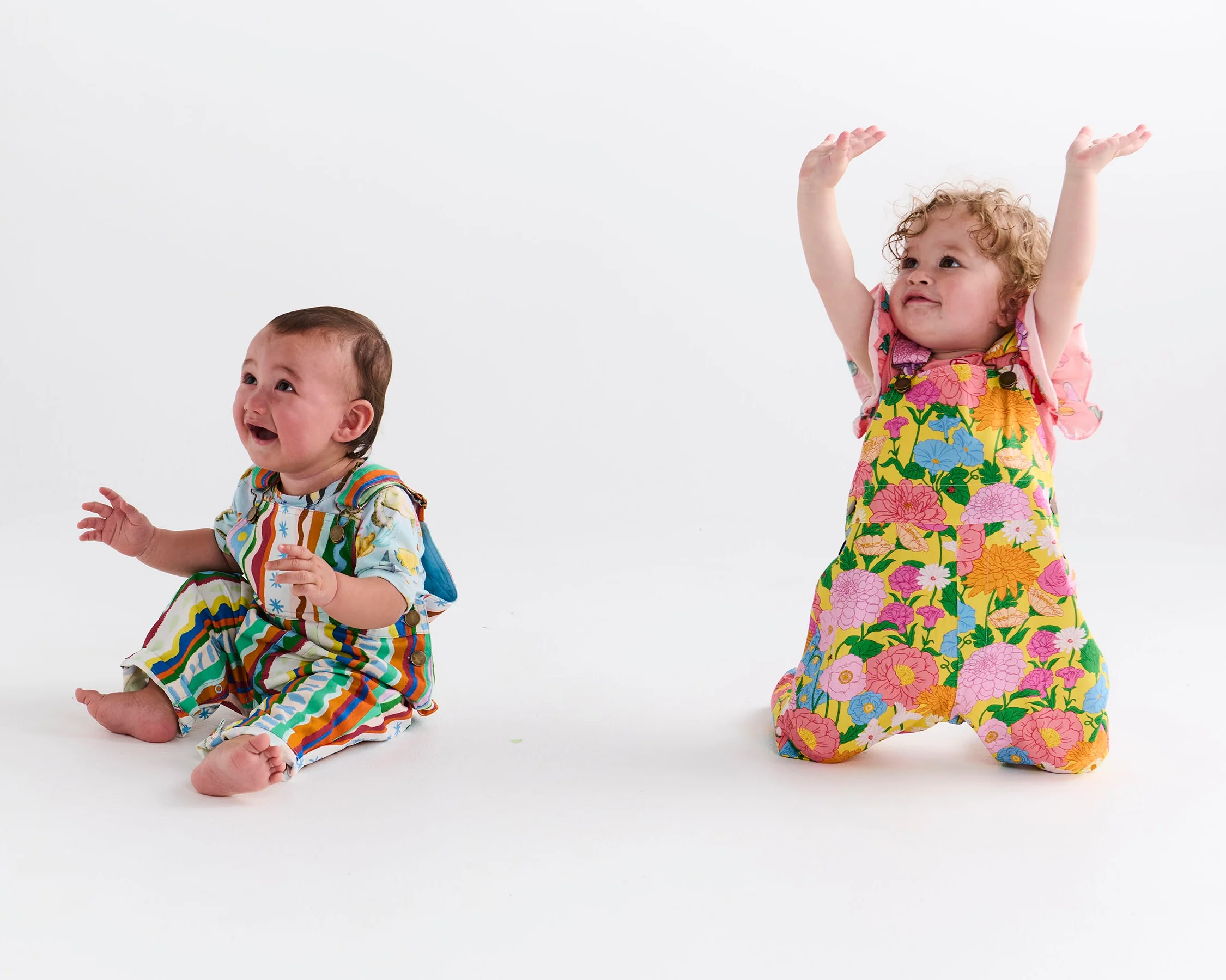 Follow The Sun Baby Cotton Drill Overalls - Image 5