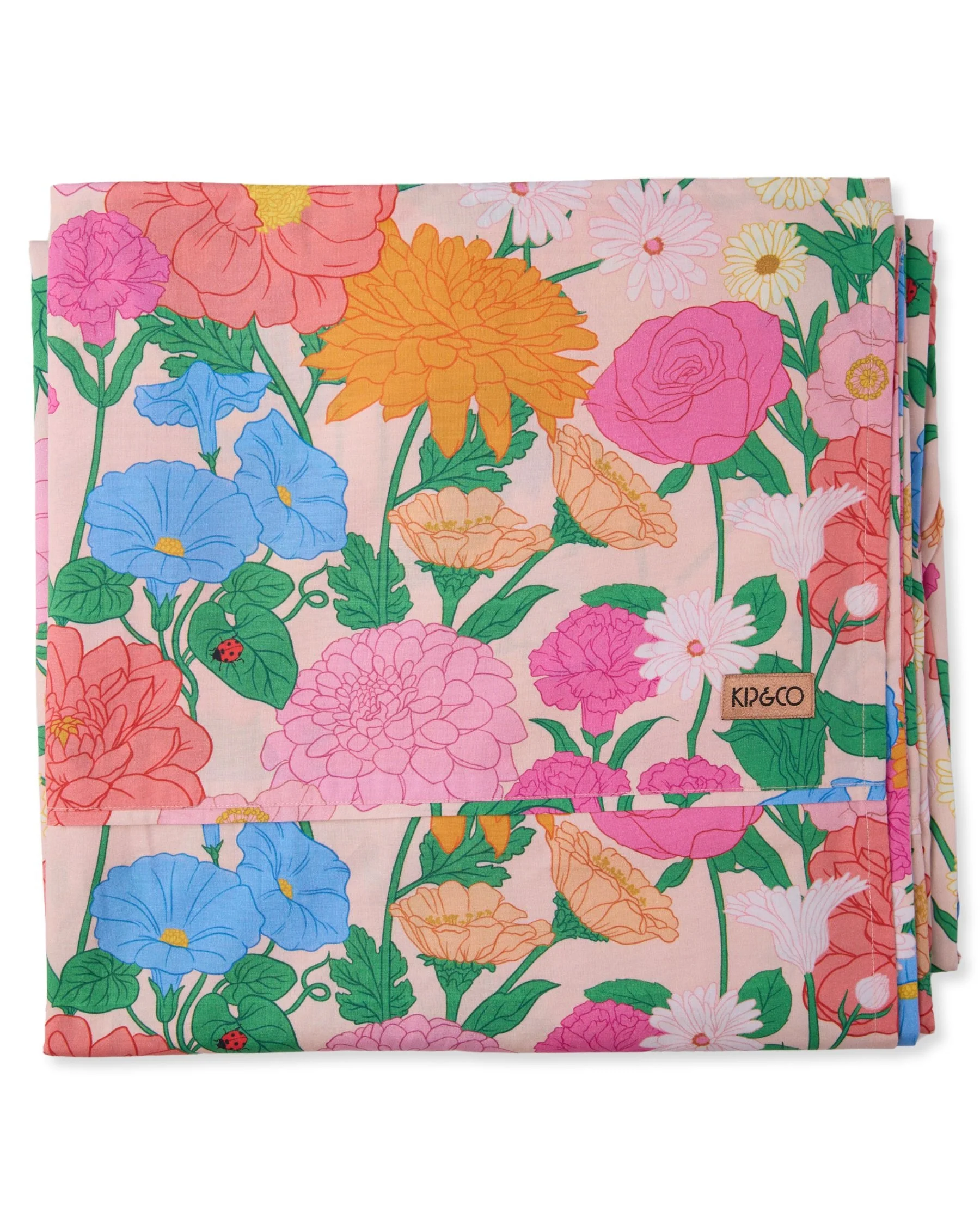 Follow The Sun Organic Cotton Flat Sheet