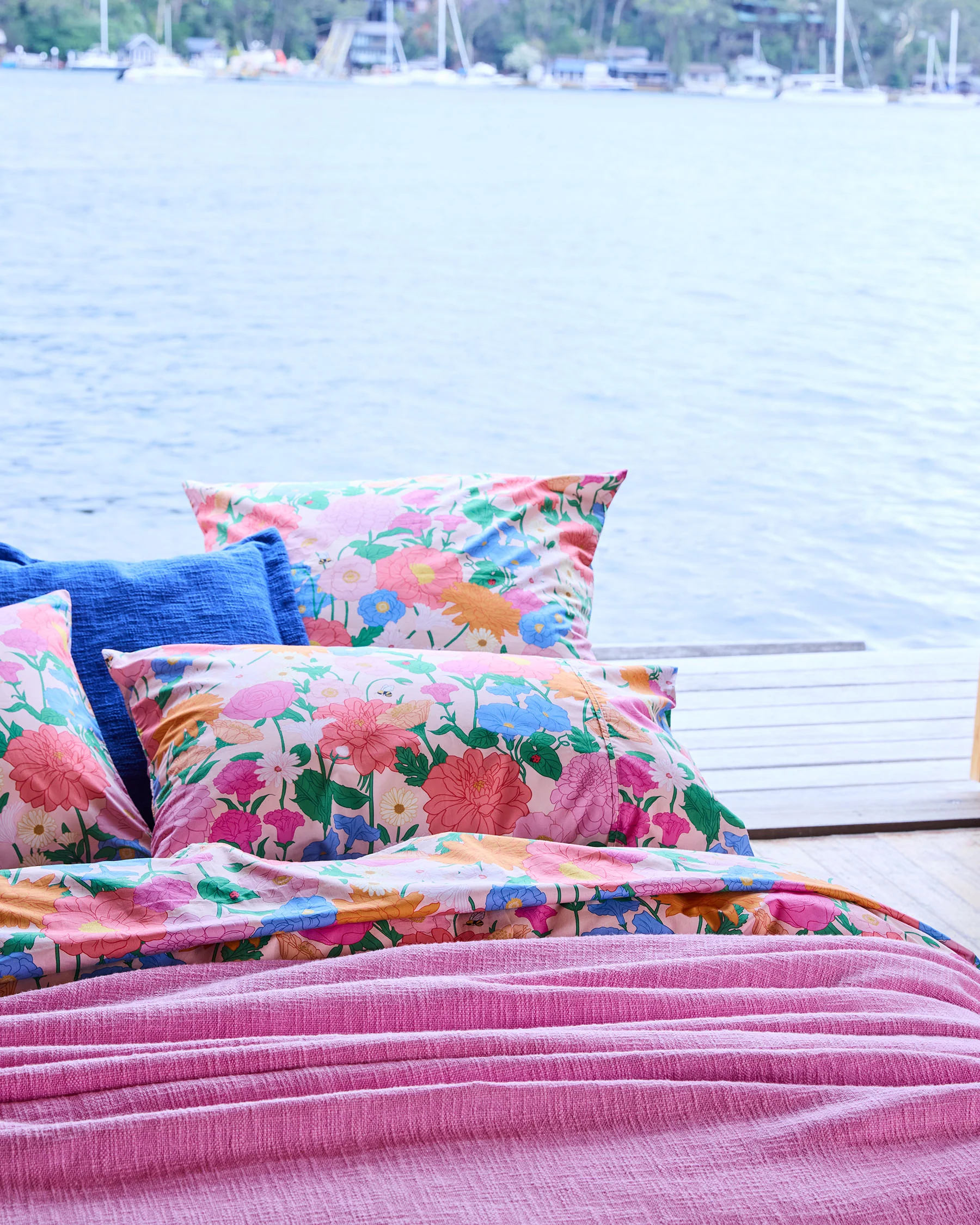 Follow The Sun Organic Cotton Flat Sheet - Image 7