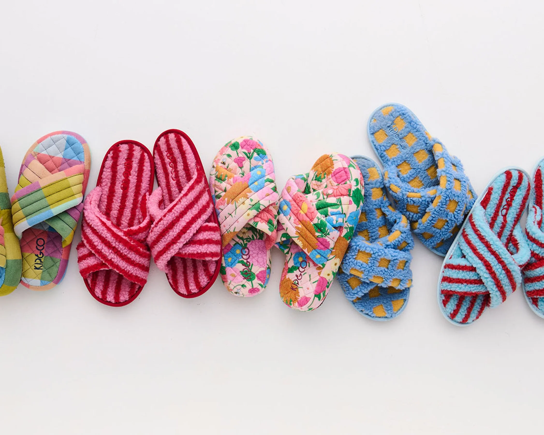 Follow The Sun Quilted Velvet Adult Slippers - Image 7