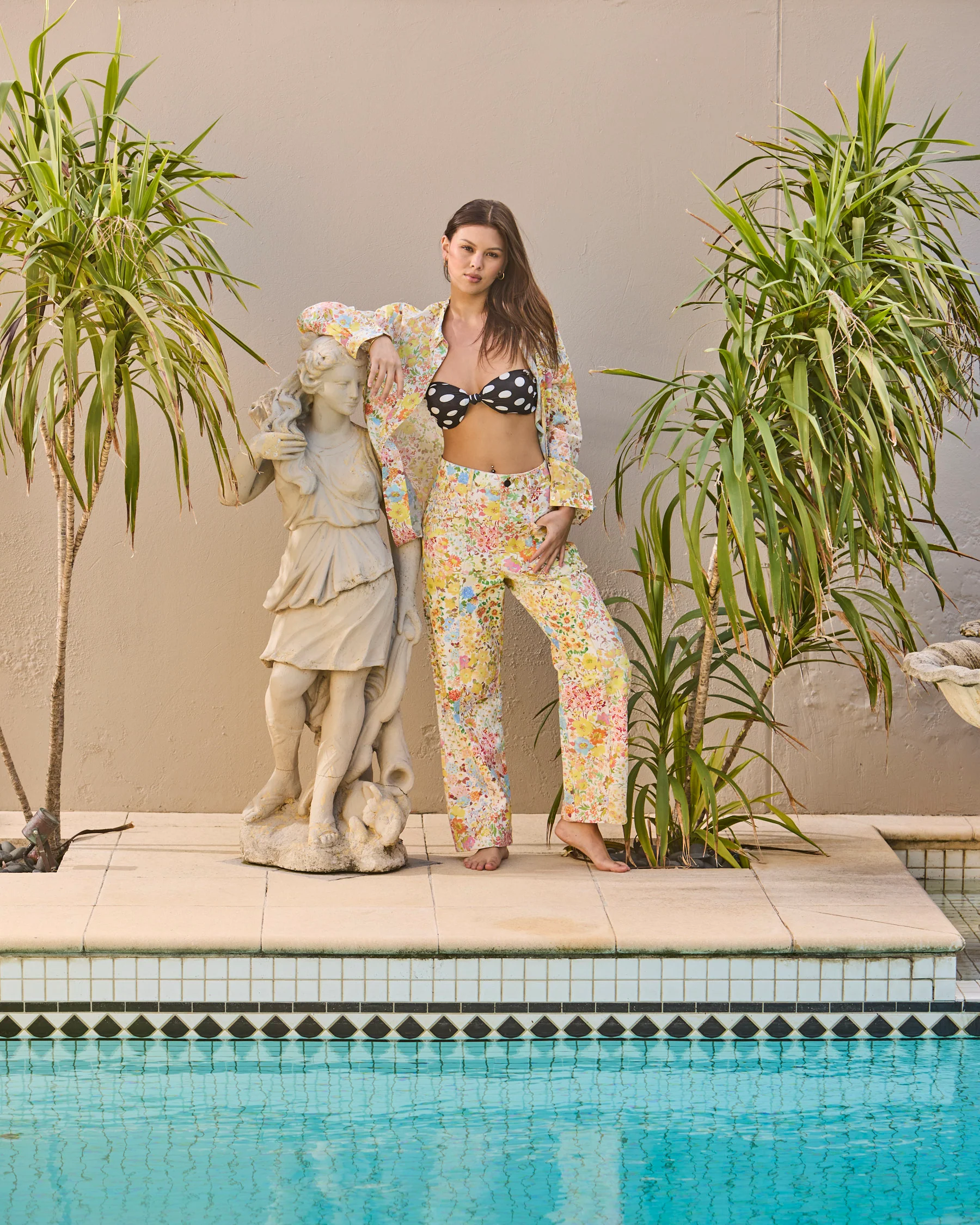 Forever Floral Butter Denim Pants - Image 2