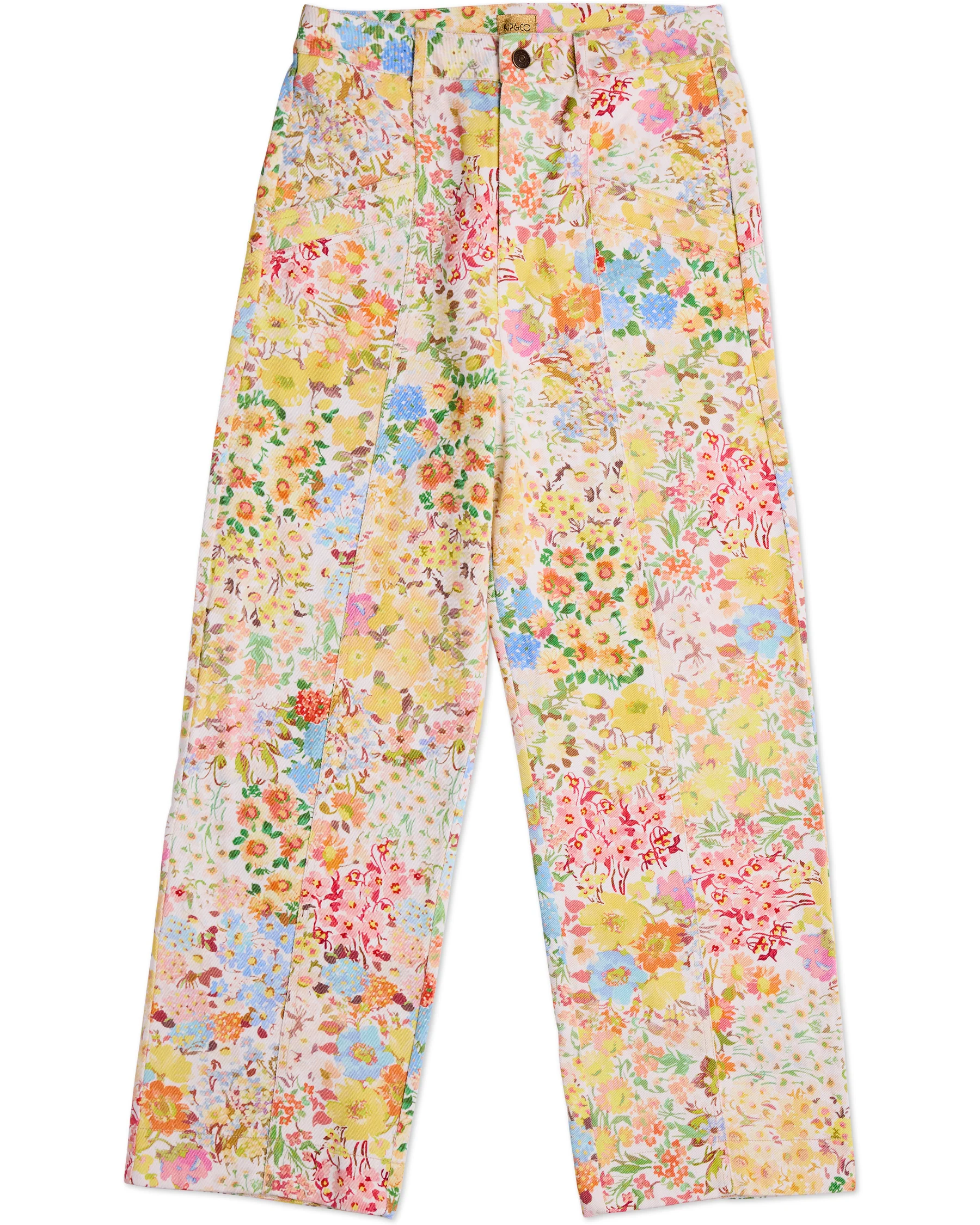 Forever Floral Butter Denim Pants - Image 7