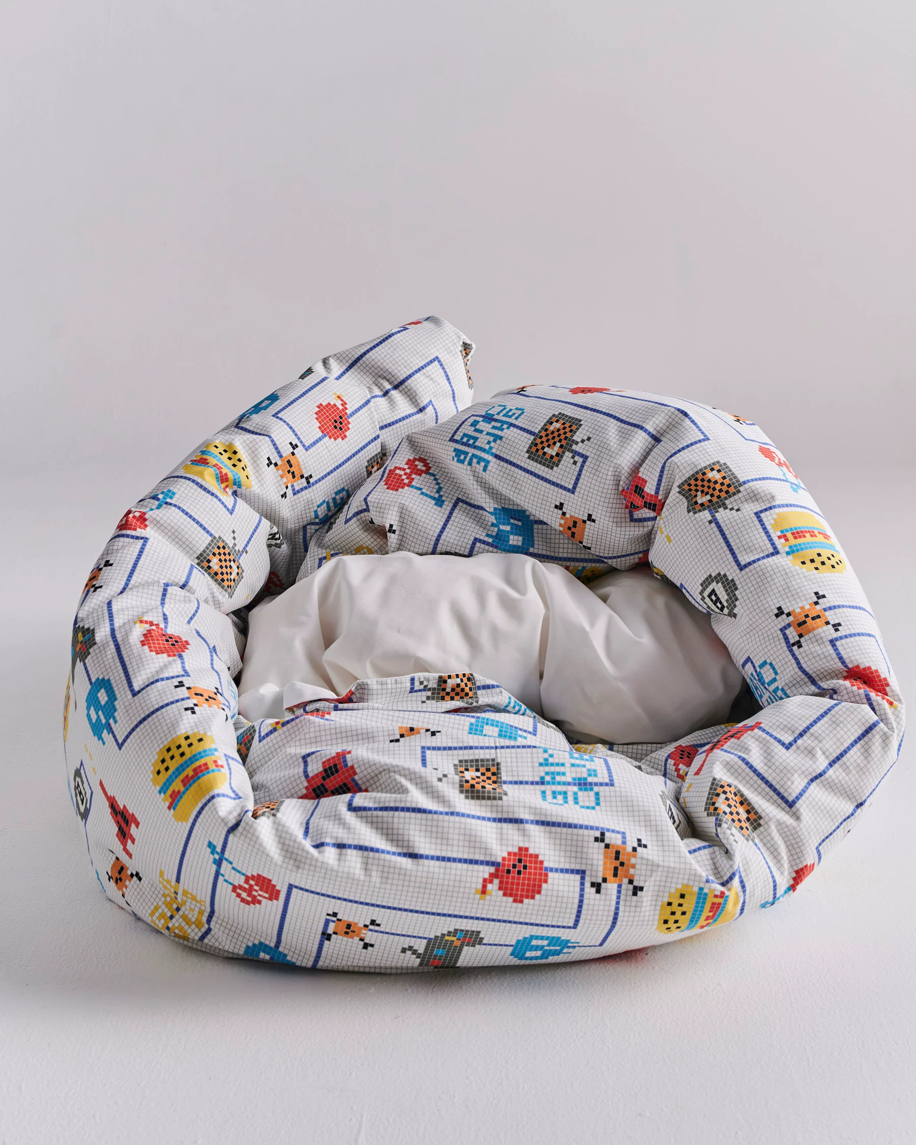 Gamer White Organic Cotton Quilt Cover - Image 8
