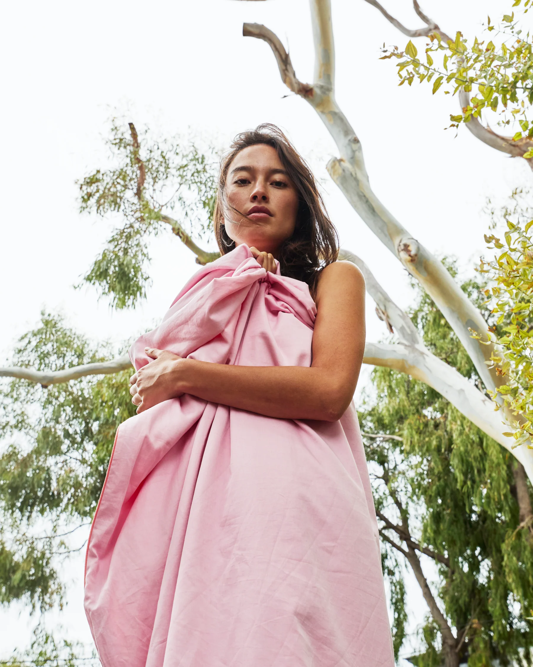 Glow In Pink Bamboo Cotton Quilt Cover - Image 3