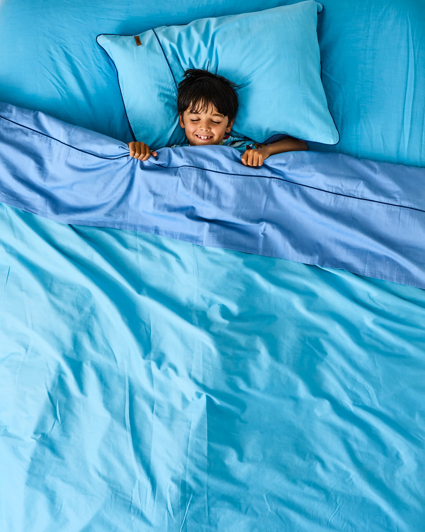Glow In Sky Bamboo Cotton Fitted Sheet - Image 5
