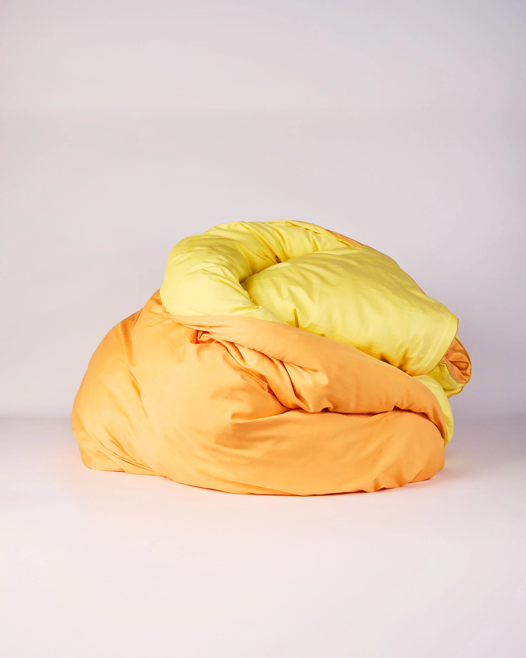 Glow In Yellow Bamboo Cotton Quilt Cover - Image 10