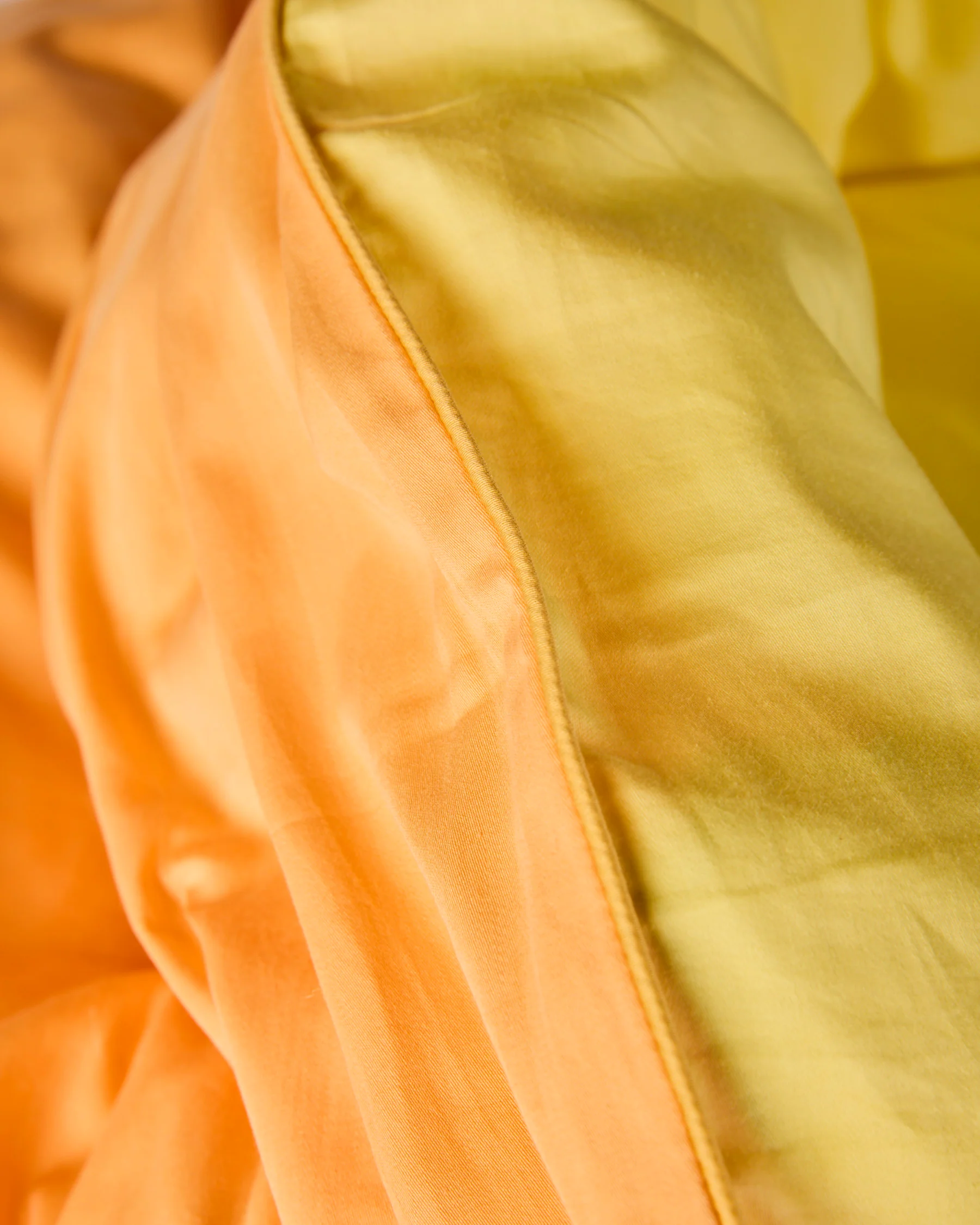 Glow In Yellow Bamboo Cotton Quilt Cover - Image 9