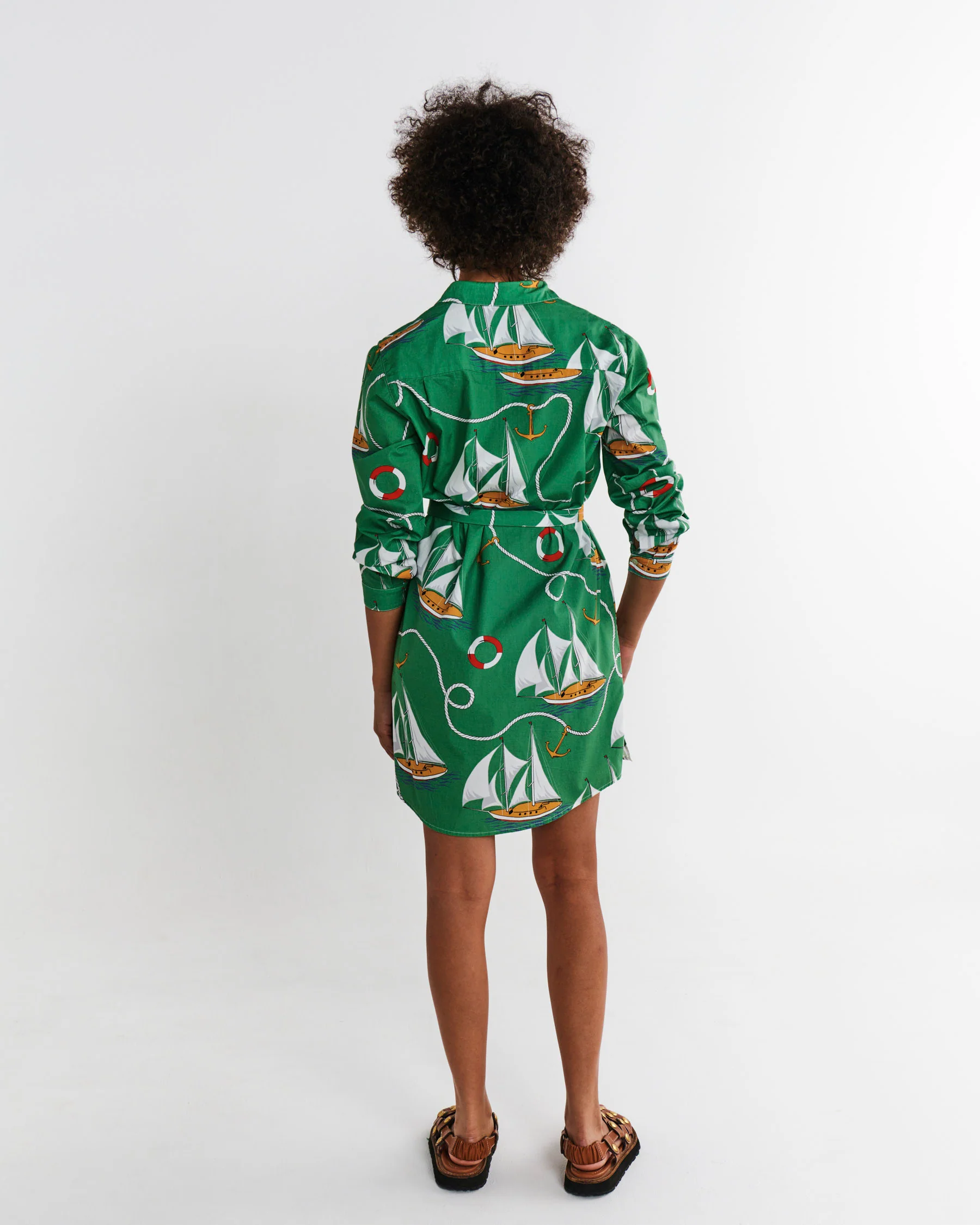 Hey Sailor Adult Sicilian Shirt Dress - Image 8