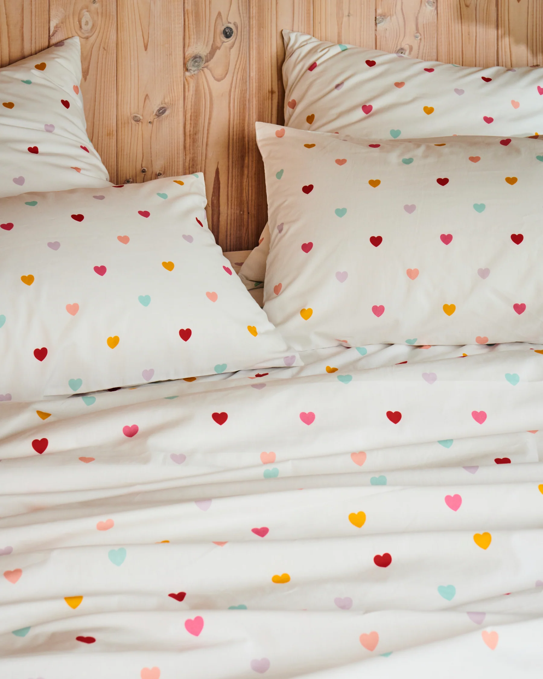 I Heart You Organic Cotton Fitted Sheet - Image 3