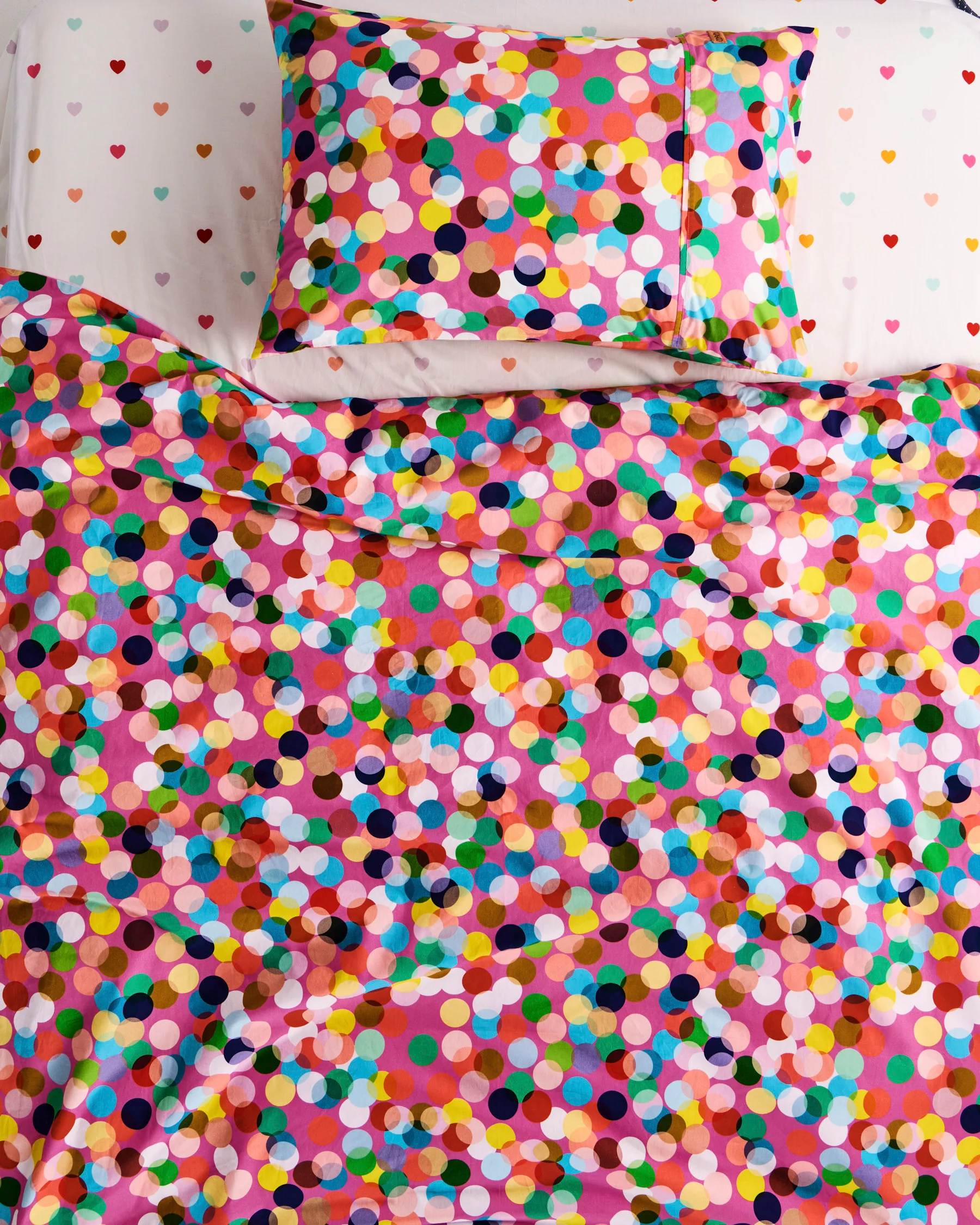 I Heart You Organic Cotton Fitted Sheet - Image 6