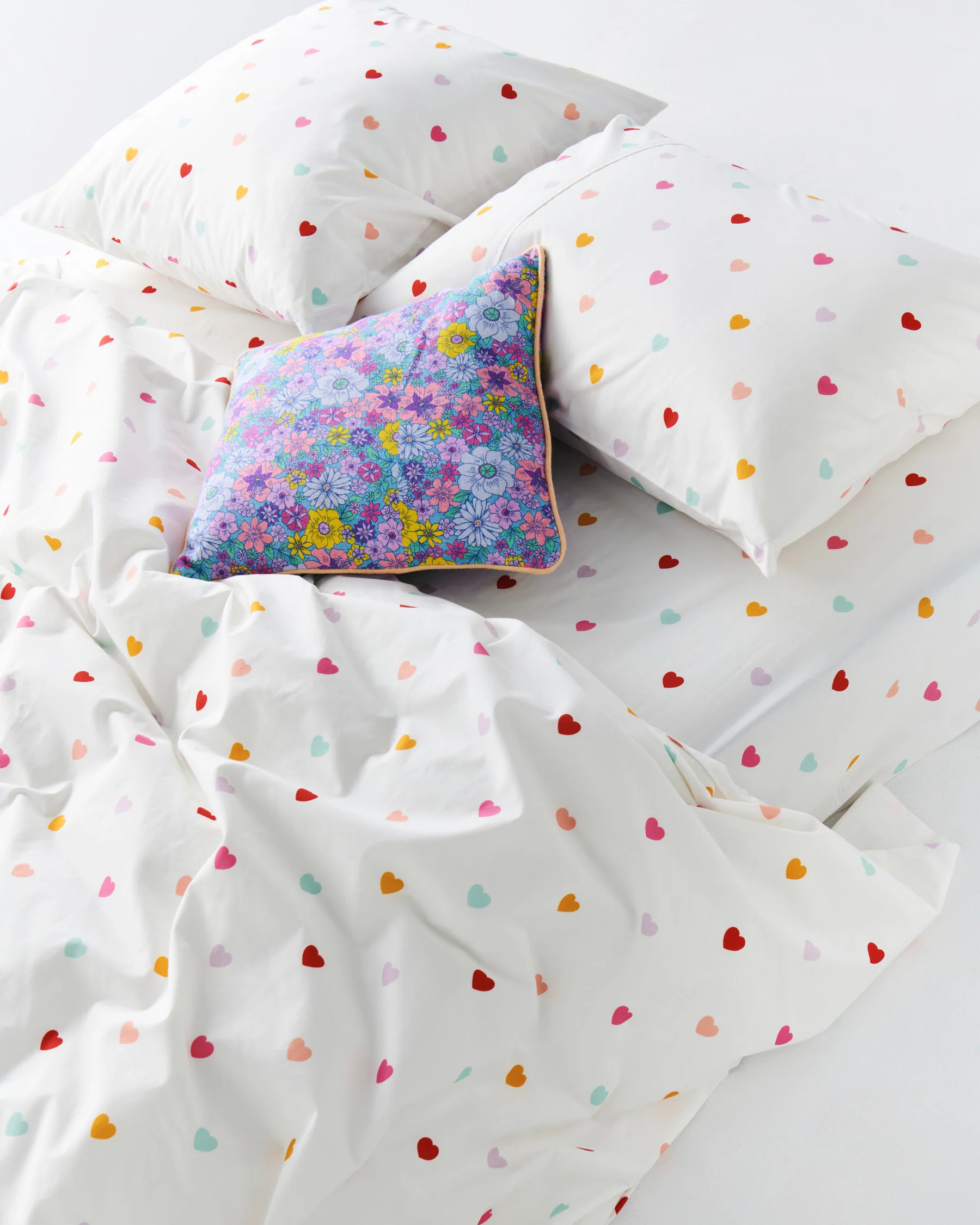 I Heart You Organic Cotton Pillowcases - Image 10